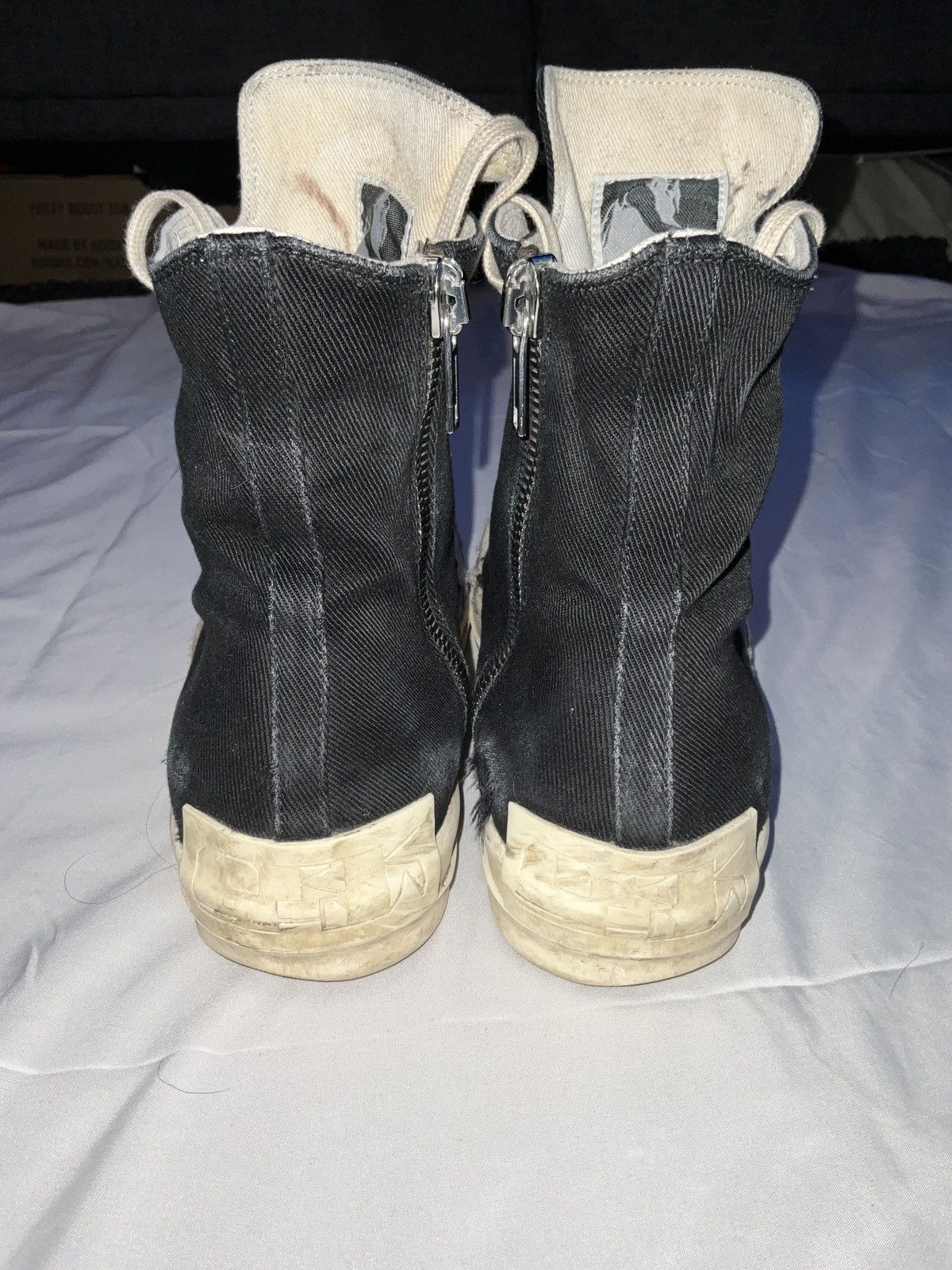 Designer × Rick Owens × Rick Owens Drkshdw Drkshdw High Top Rickowens Ramona Size US 11 / EU 44 - 4 Thumbnail