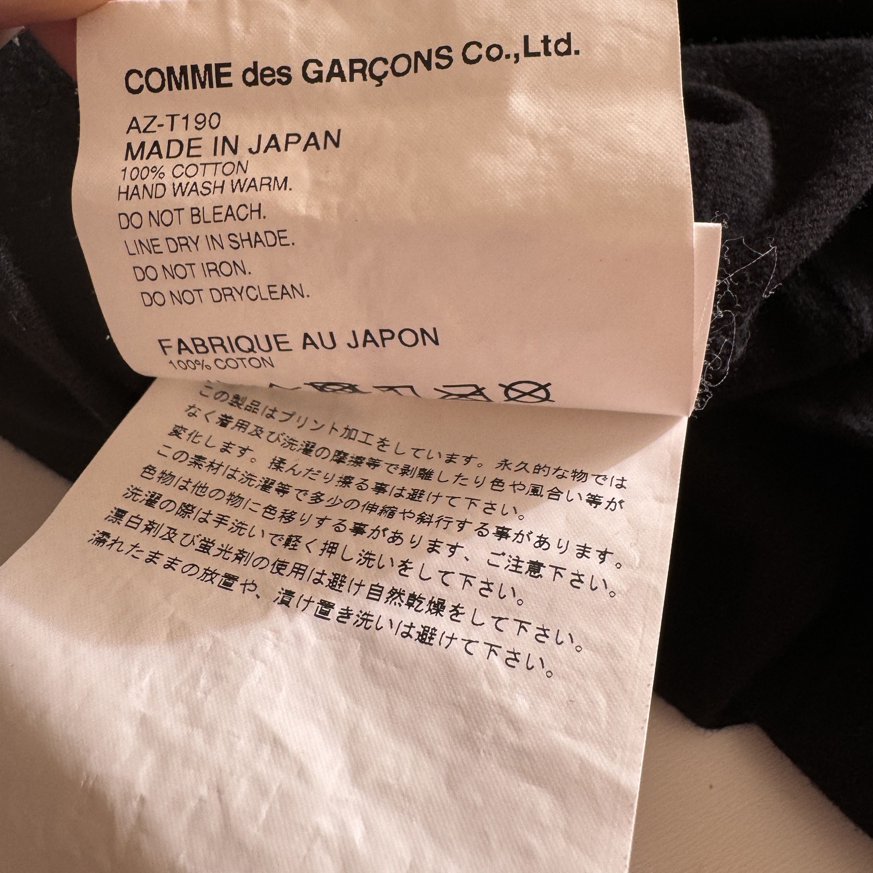Comme des Garcons Comme des Garçons Play tee Men’s graphic print T-shirt Size US S / EU 44-46 / 1 - 8 Thumbnail
