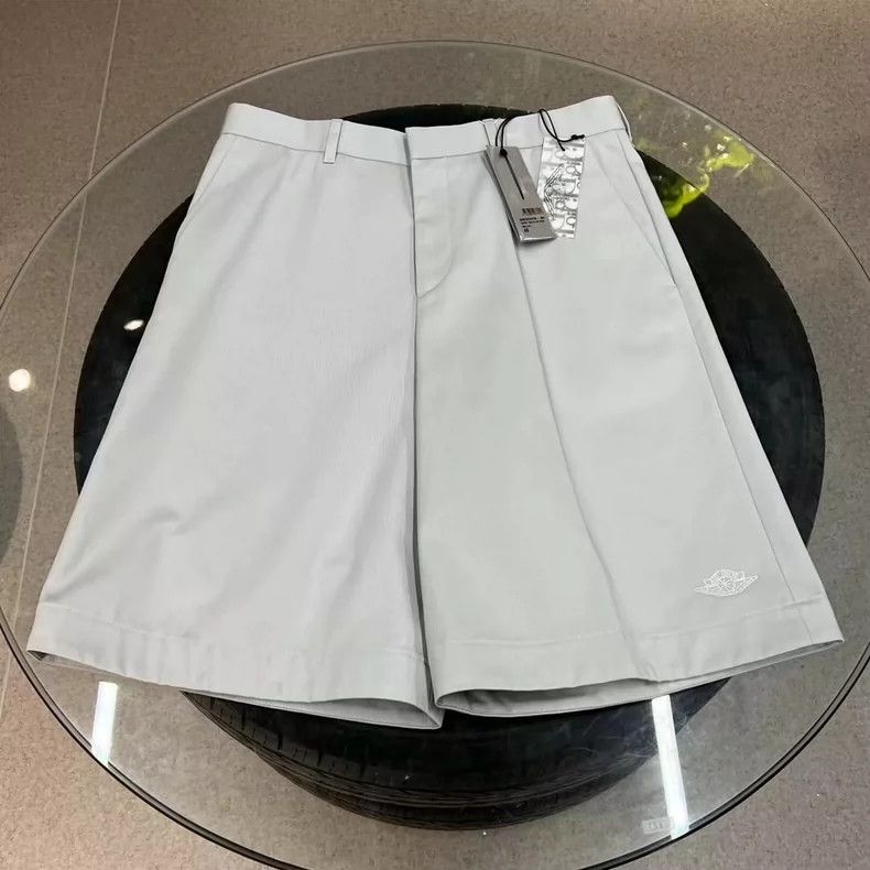 Dior Dior X Jordan Short Pants in White Gray - dmc Size US 31 - 1 Thumbnail