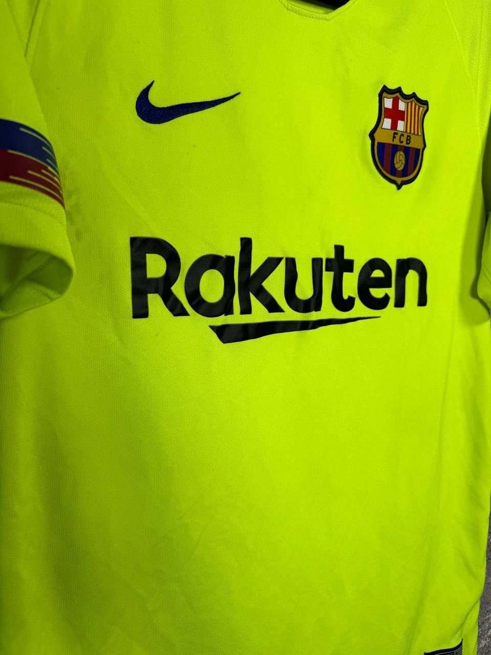 Nike Vintage FC Barcelona 2018/19 Away Nike Soccer Jersey Size US S / EU 44-46 / 1 - 6 Thumbnail