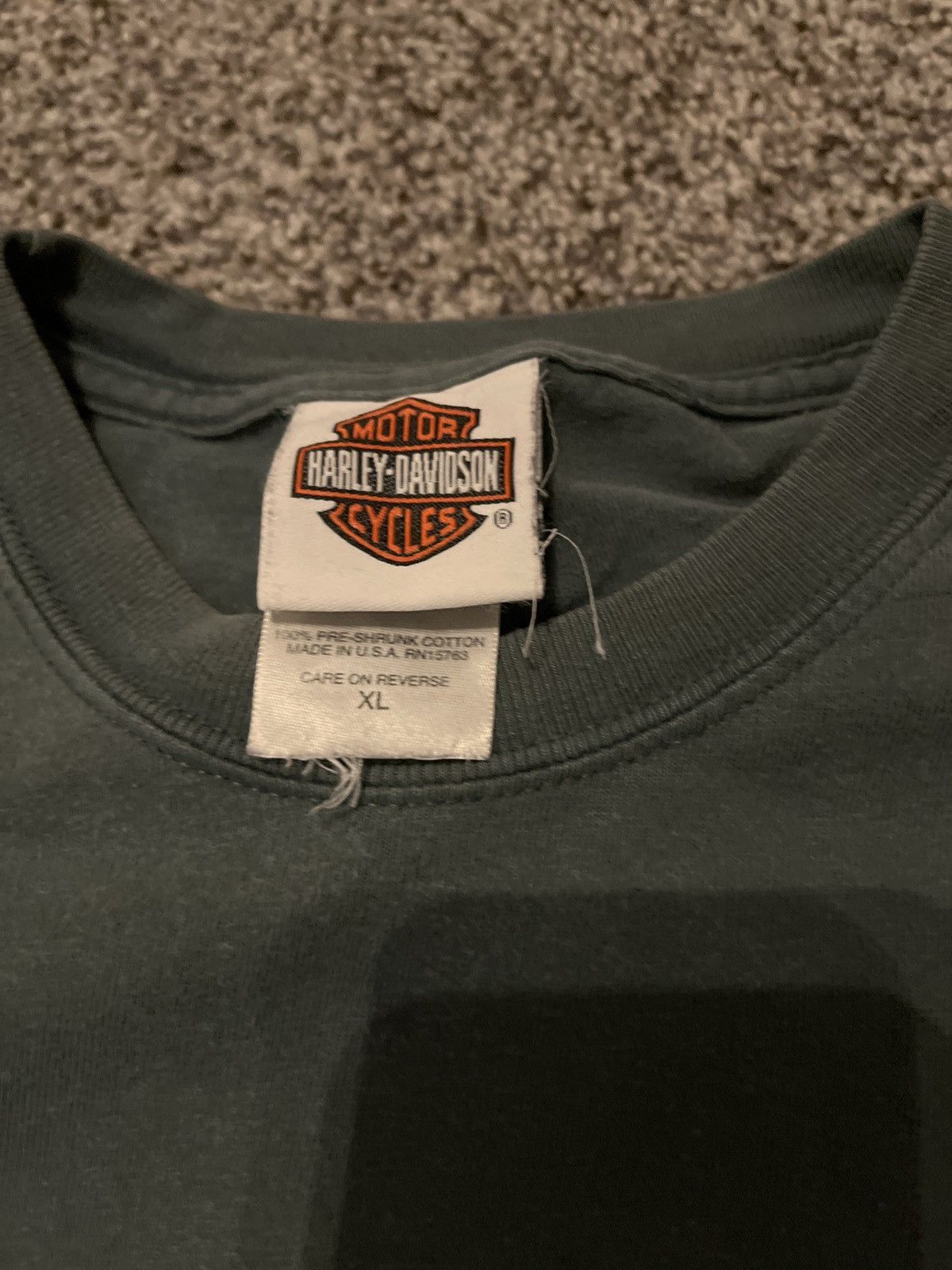 Vintage Vintage Harley Davidson Murfreesboro TN Shirt Size US XL / EU 56 / 4 - 4 Thumbnail