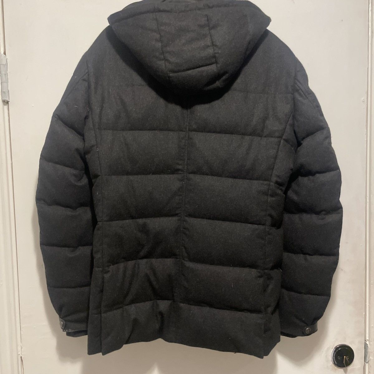 Polo Ralph Lauren × Ralph Lauren × Ralph Lauren Black Label Ralph Lauren RL Black Label Wool Down Jacket Hooded Size XL Size US XL / EU 56 / 4 - 2 Thumbnail