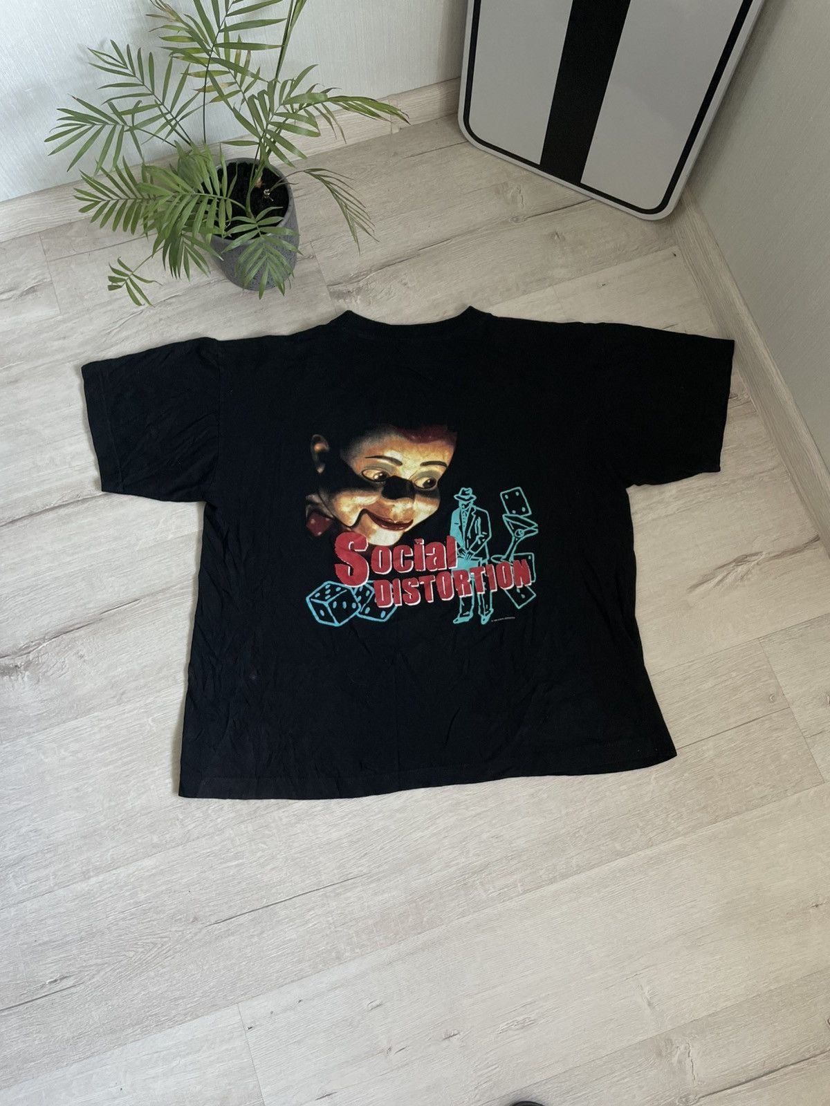 Band Tees Vintag 90s Official Social Distortion Punk Rock 1996 Tee Y2k Size US L / EU 52-54 / 3 - 1 Thumbnail