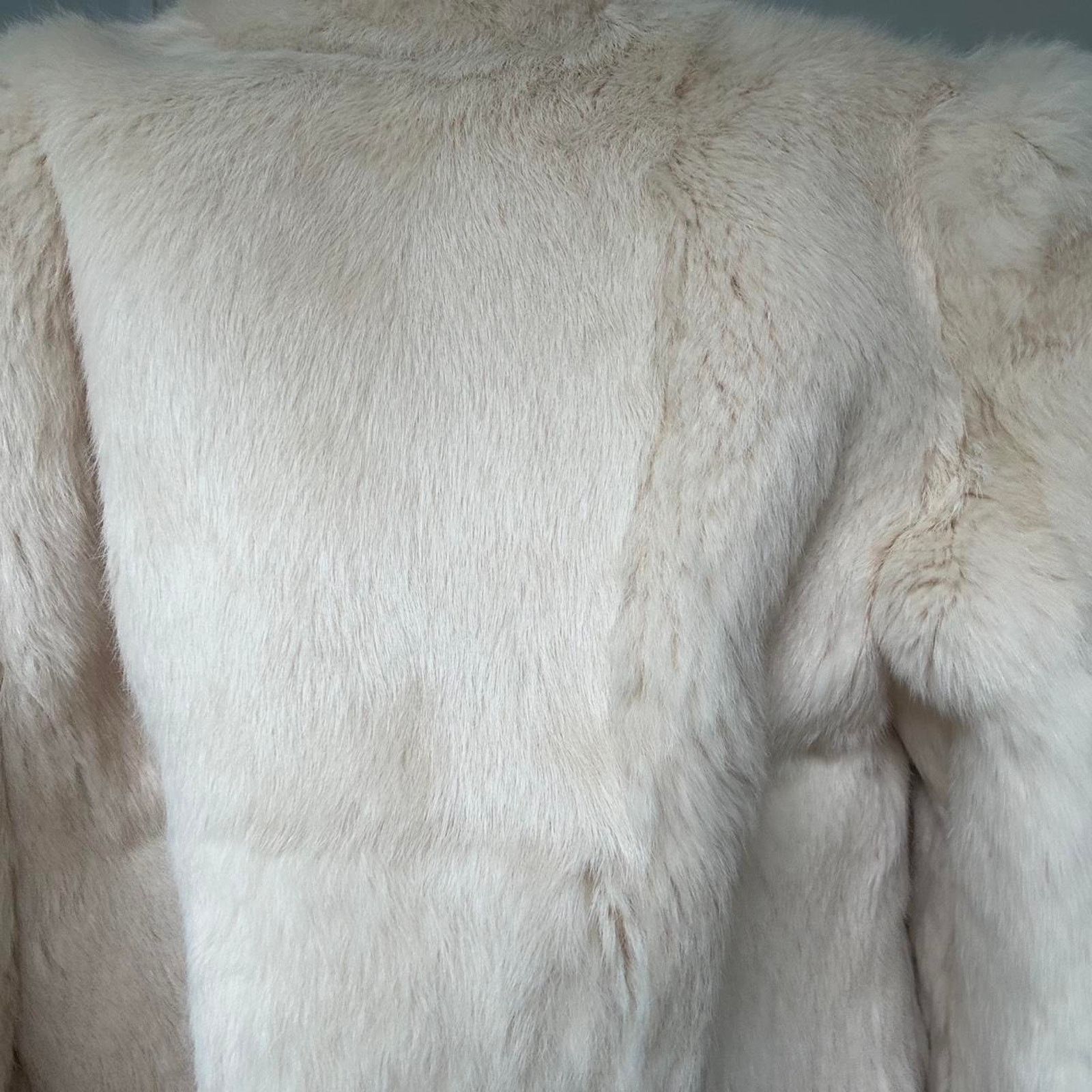 Other Vintage White Fur Coat (S) Size S / US 4 / IT 40 - 7 Thumbnail