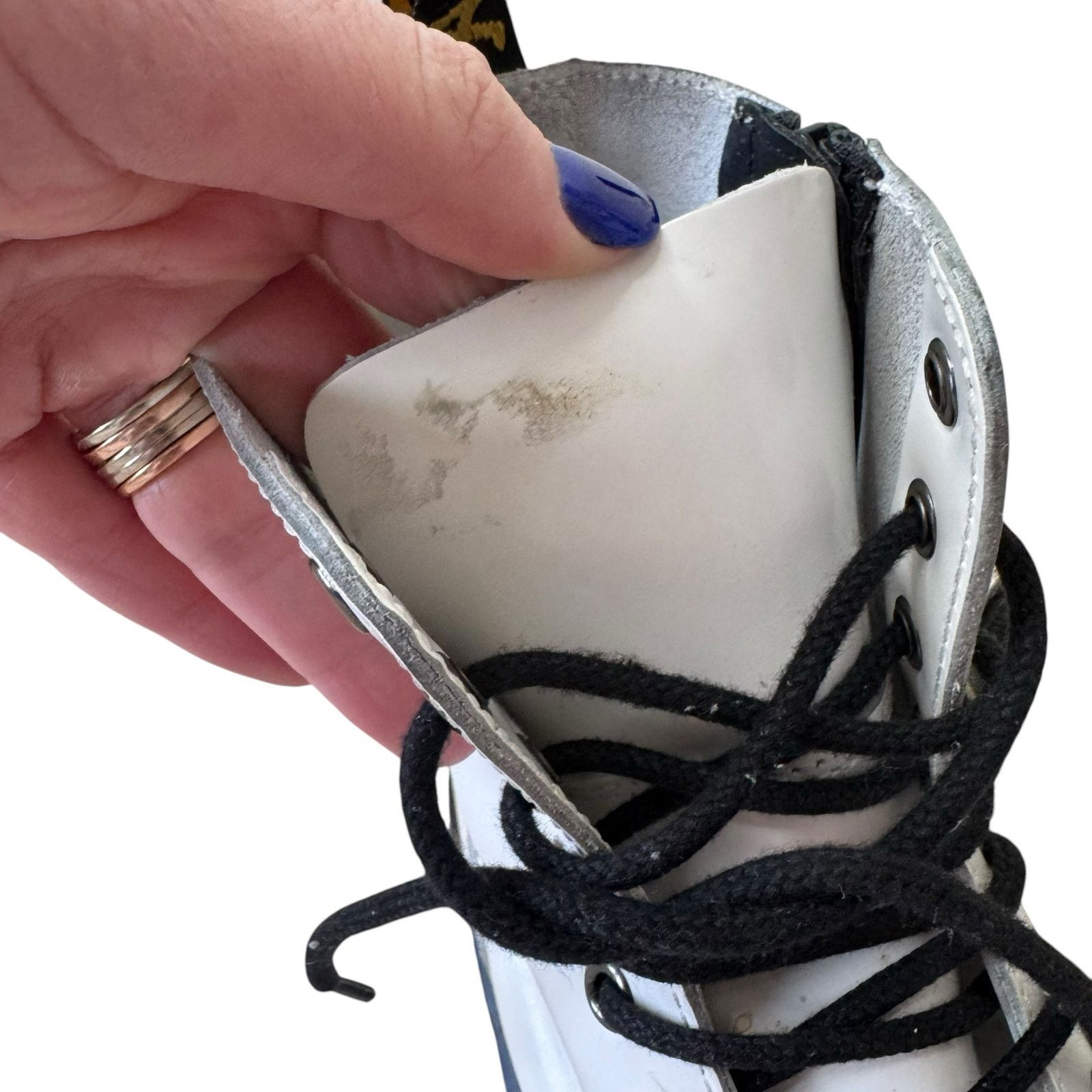 Dr. Martens DR. MARTENS Jadon Platform Boot White Smooth Leather W10/M9 Size US 10 / IT 40 - 10 Thumbnail