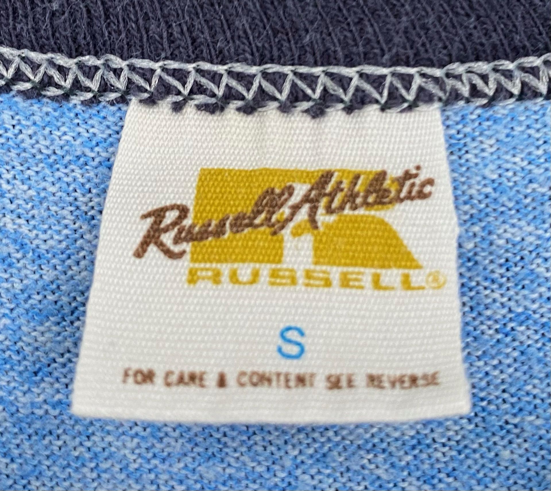 Russell Athletic 70's Russell Athletic Super Snakes Wow #2 Ringer T-Shirt XS Size XS / US 0-2 / IT 36-38 - 3 Thumbnail