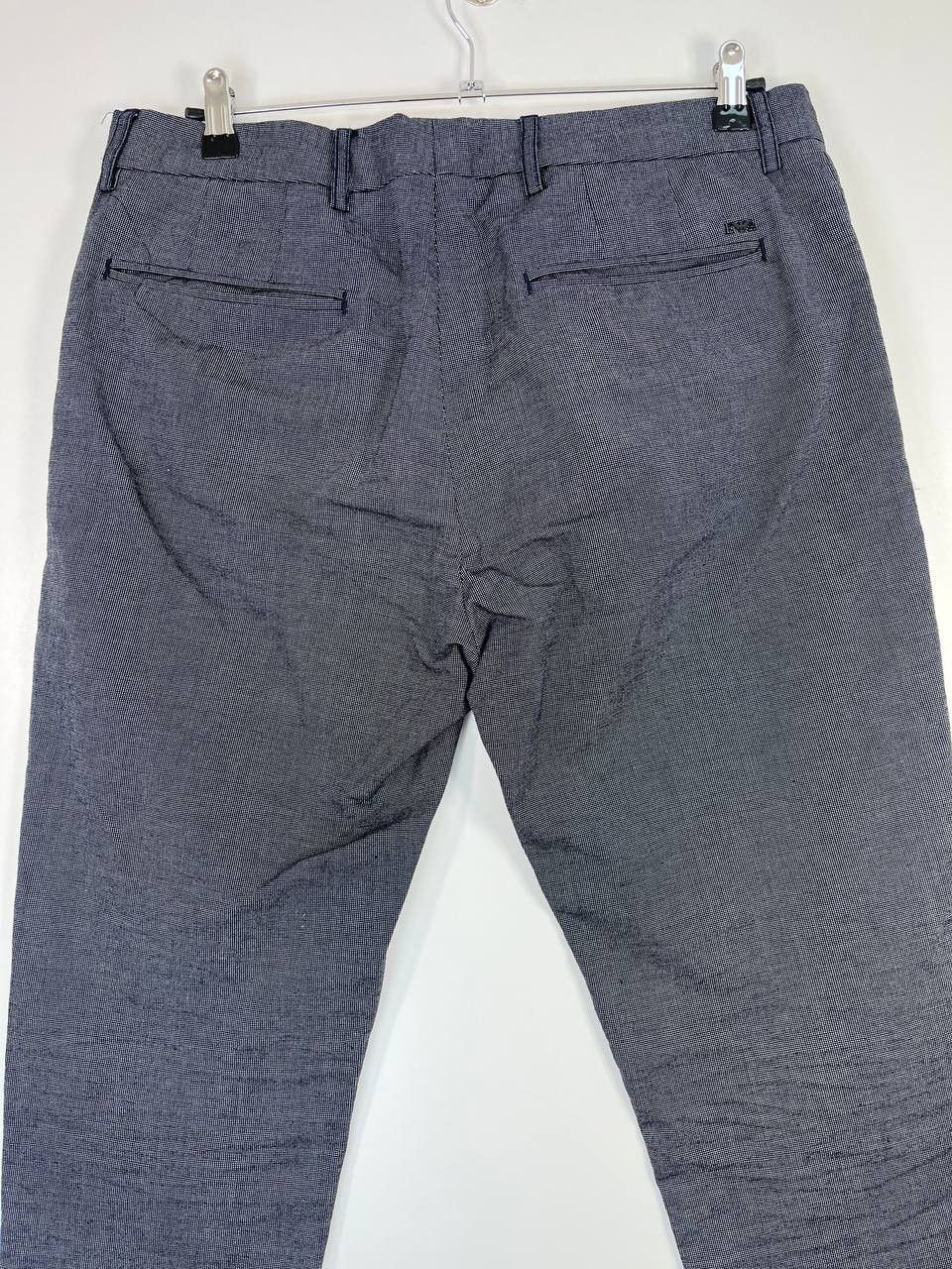 Emporio Armani Emporio Armani Men’s Dark Grey Dress Trousers Pants Size 50 Size US 34 / EU 50 - 4 Thumbnail