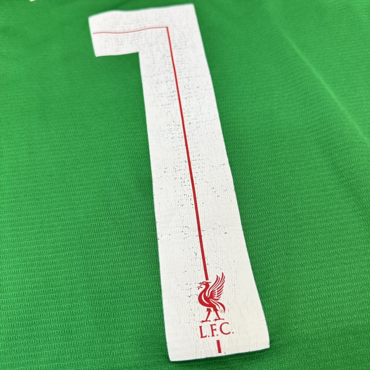 New Balance Liverpool 17/18 gk shirt #1 Karius Size US XL / EU 56 / 4 - 8 Thumbnail