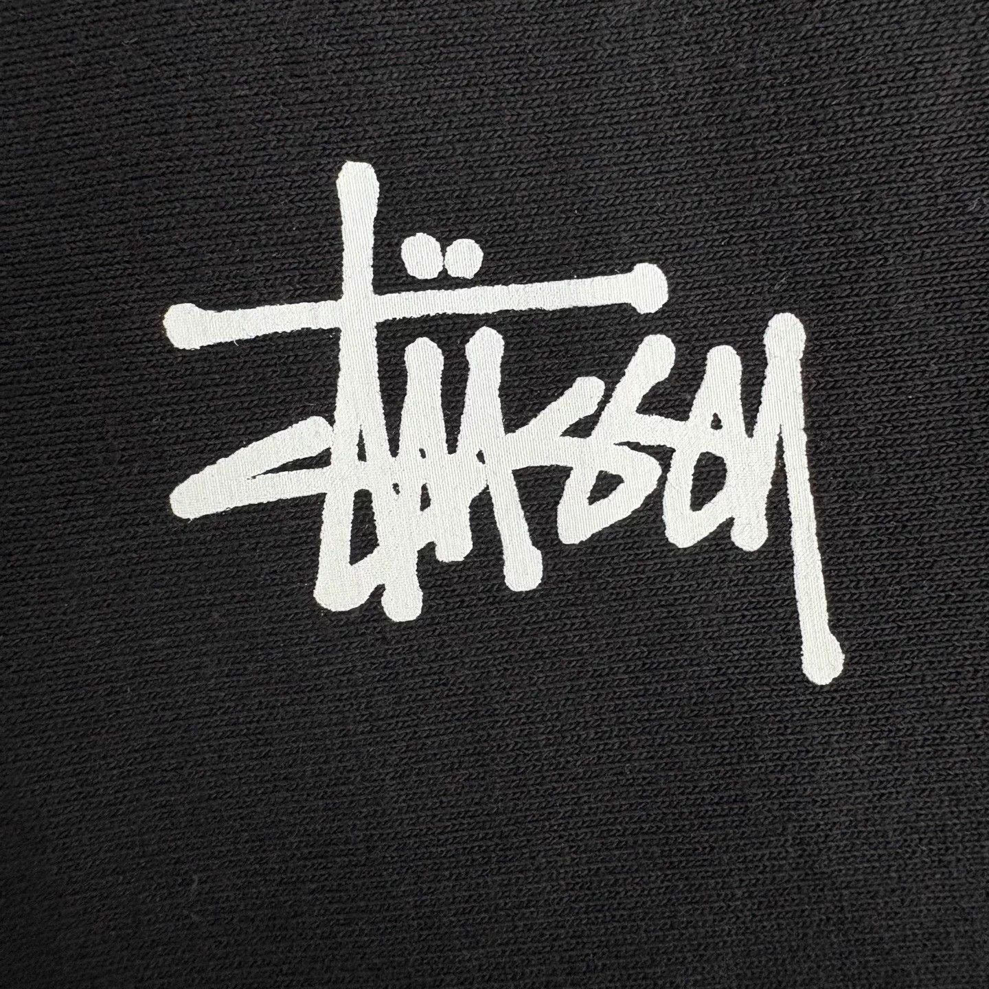Stussy Stussy men's black crewneck logo pullover L Size US L / EU 52-54 / 3 - 6 Thumbnail