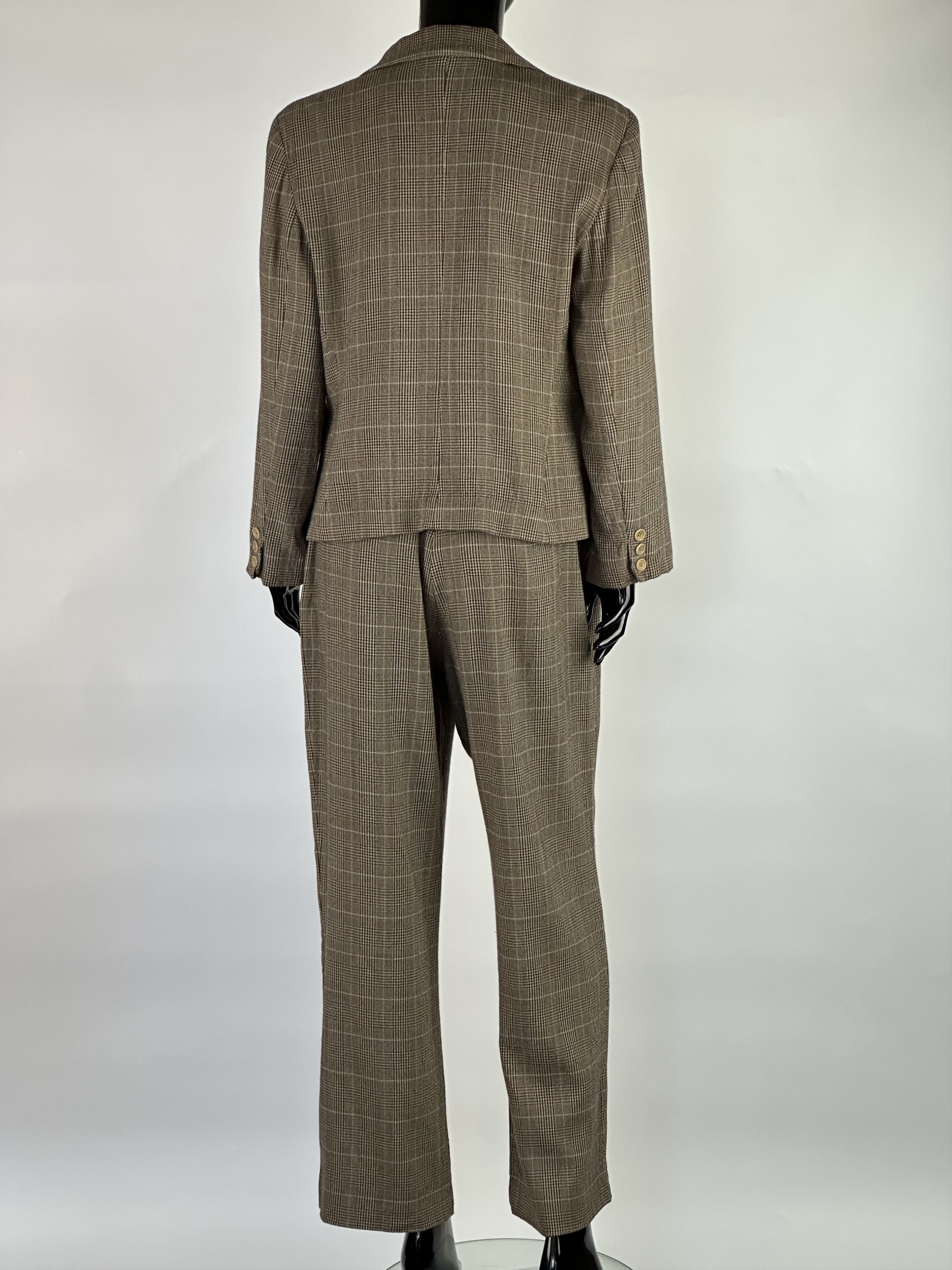 Gerard Darel Gerard Darel Women's Wool Suit Check Size 40/42 Size L / US 10 / IT 46 - 3 Thumbnail