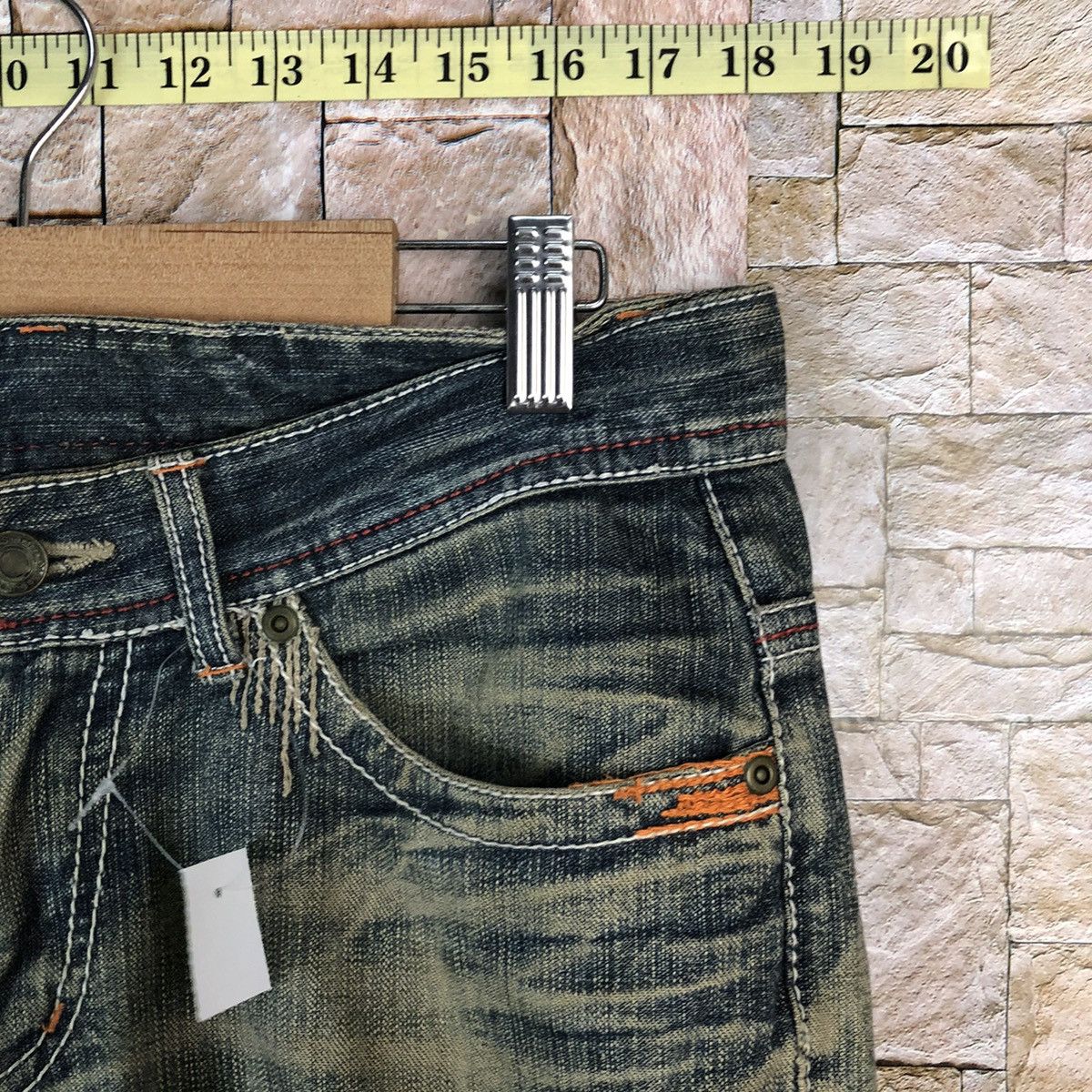 Request Jeans Request Black faded ripped Distressed Denim Pants #A1039 Size US 31 - 10 Thumbnail