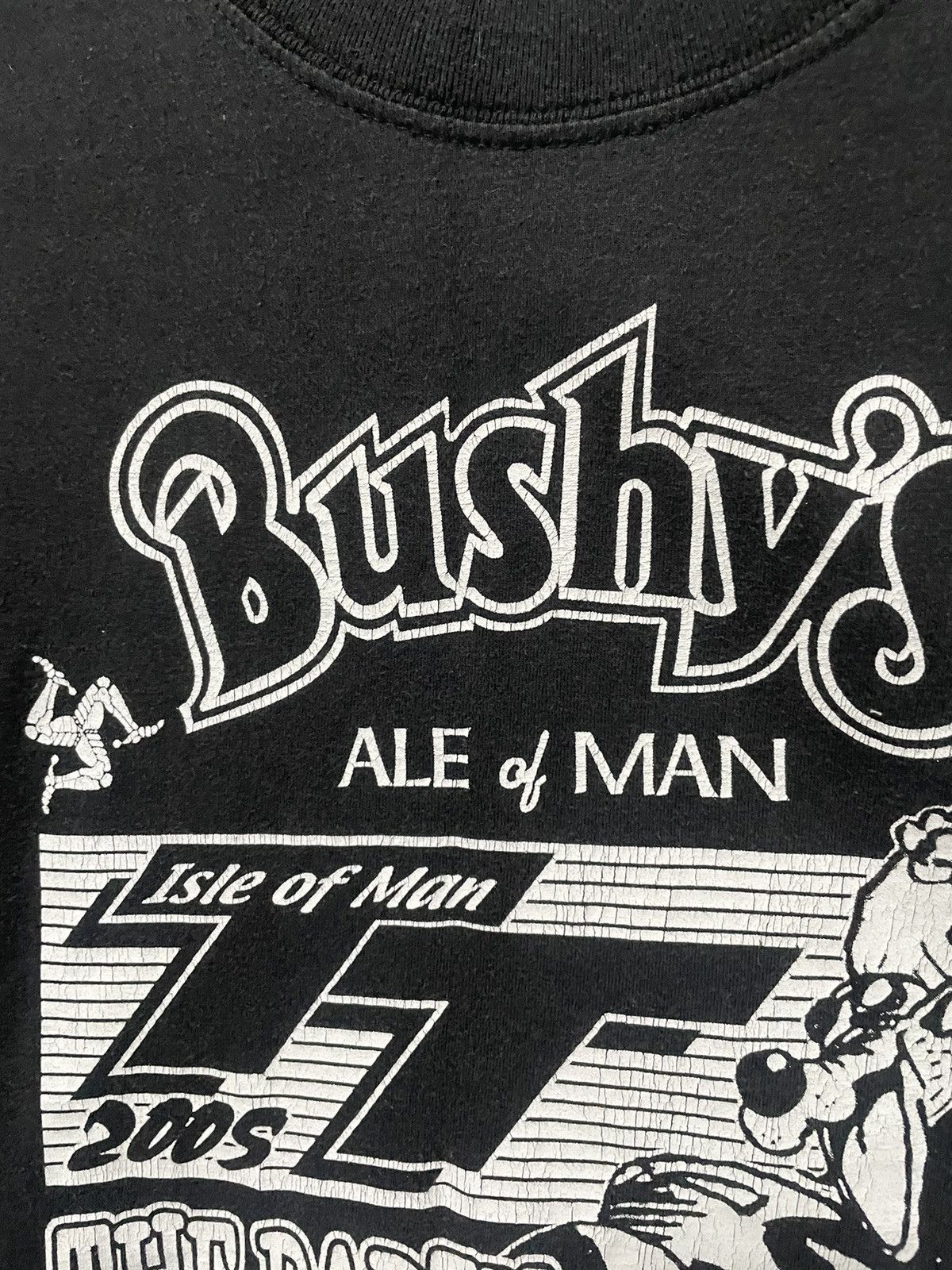 Vintage Bushy’s Beer Isle of Man 2005 Vintage Graphic Promo Tee XL Size US XL / EU 56 / 4 - 5 Thumbnail