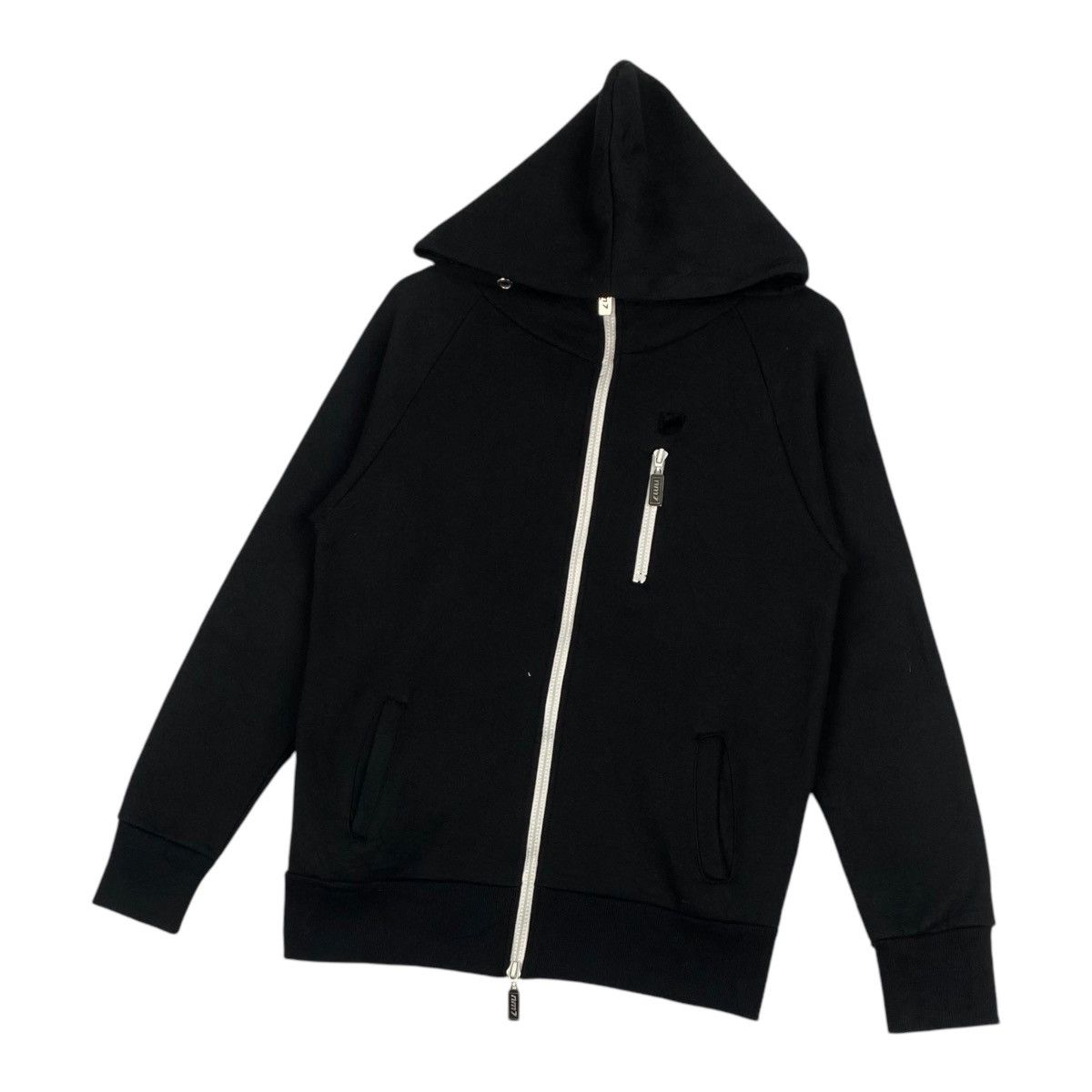 Designer × Vintage Vintage Nana Mizuki Full Zip Hoodie Embroidered Black Size US M / EU 48-50 / 2 - 2 Thumbnail