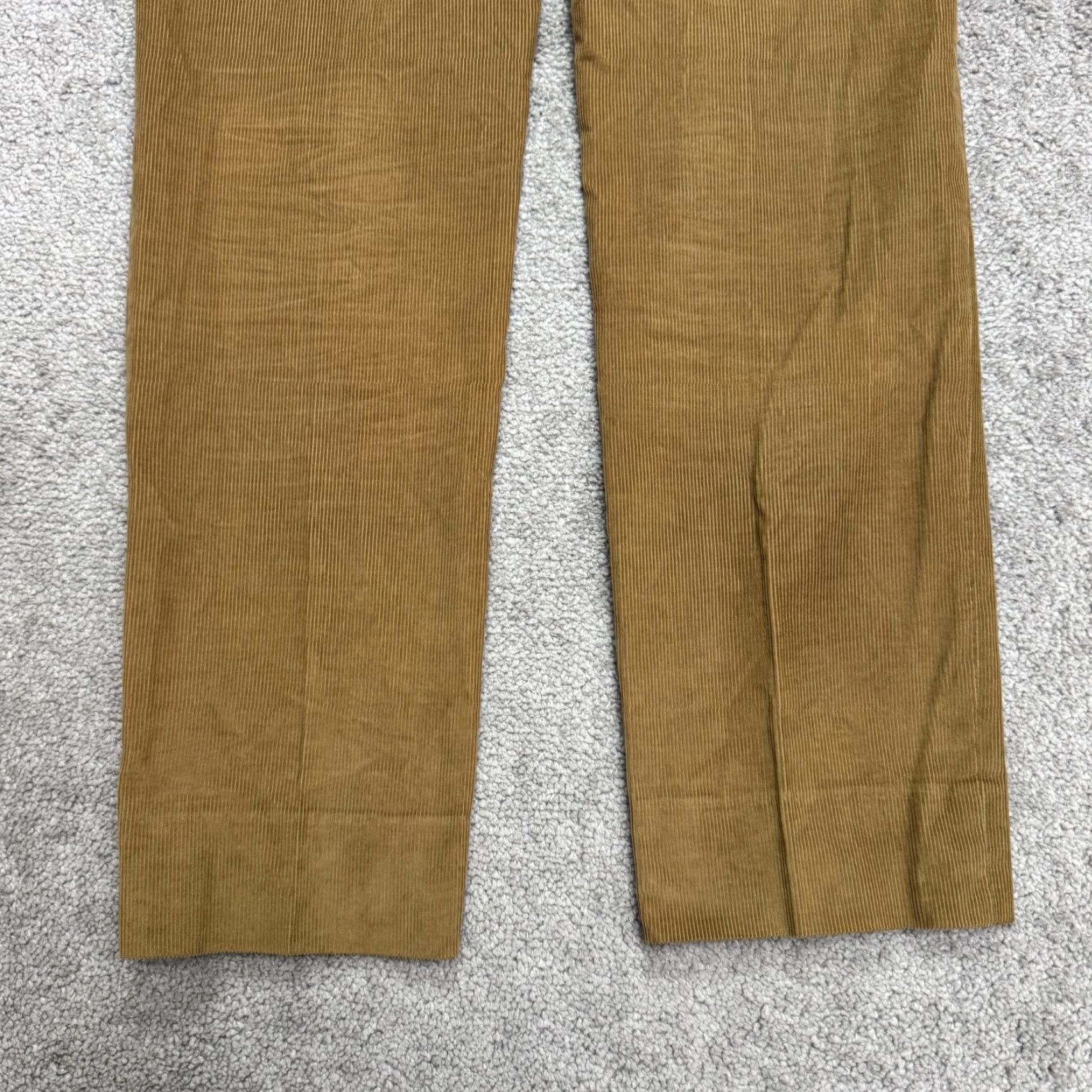Vintage Maurizio Baldassari Brera Corduroy Pants Mens 32 Brown Straight Leg Size US 29 - 6 Thumbnail