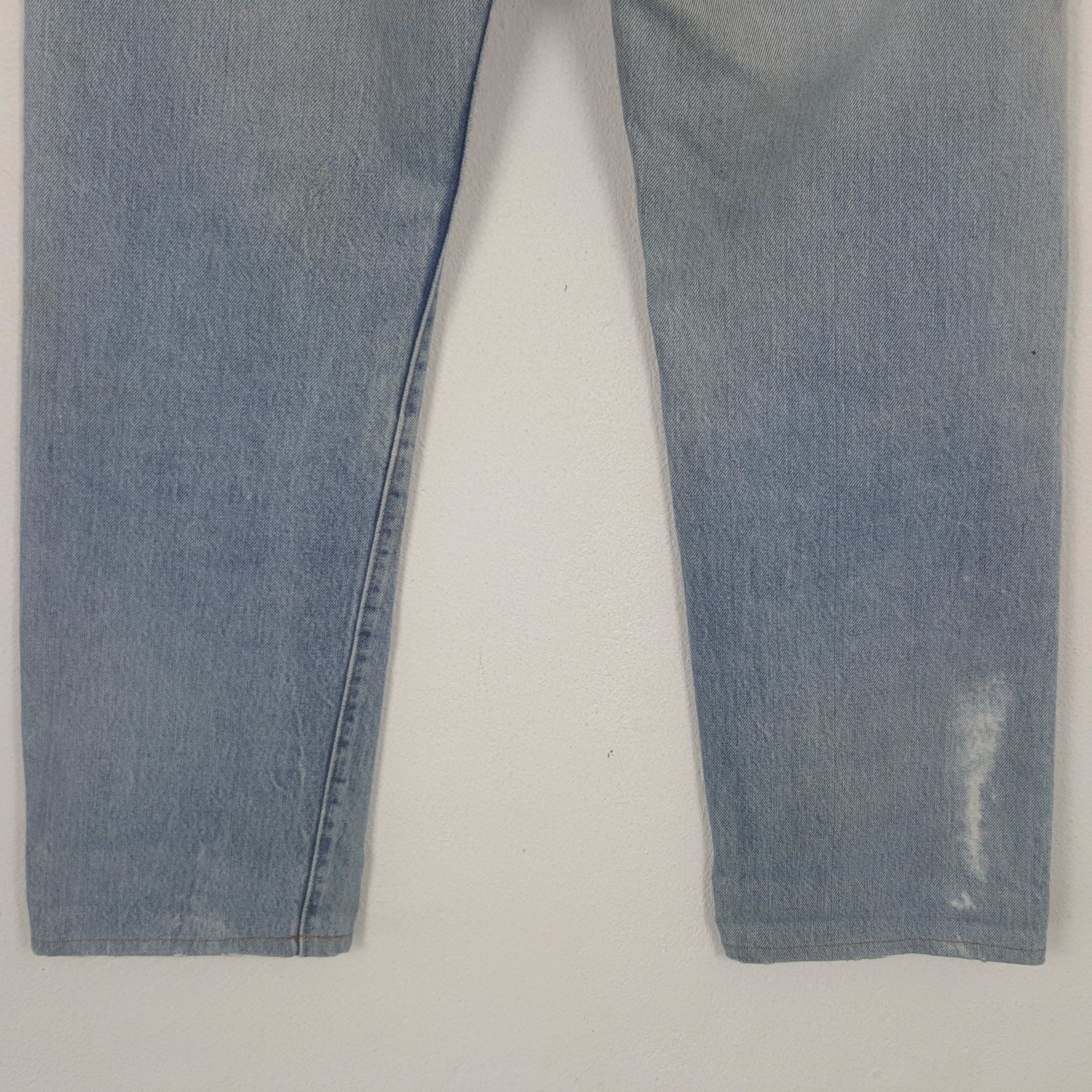 Levi's Vintage Clothing Vintage Levi's 501 Distressed Patch Denim Jeans Size US 28 / EU 44 - 6 Thumbnail