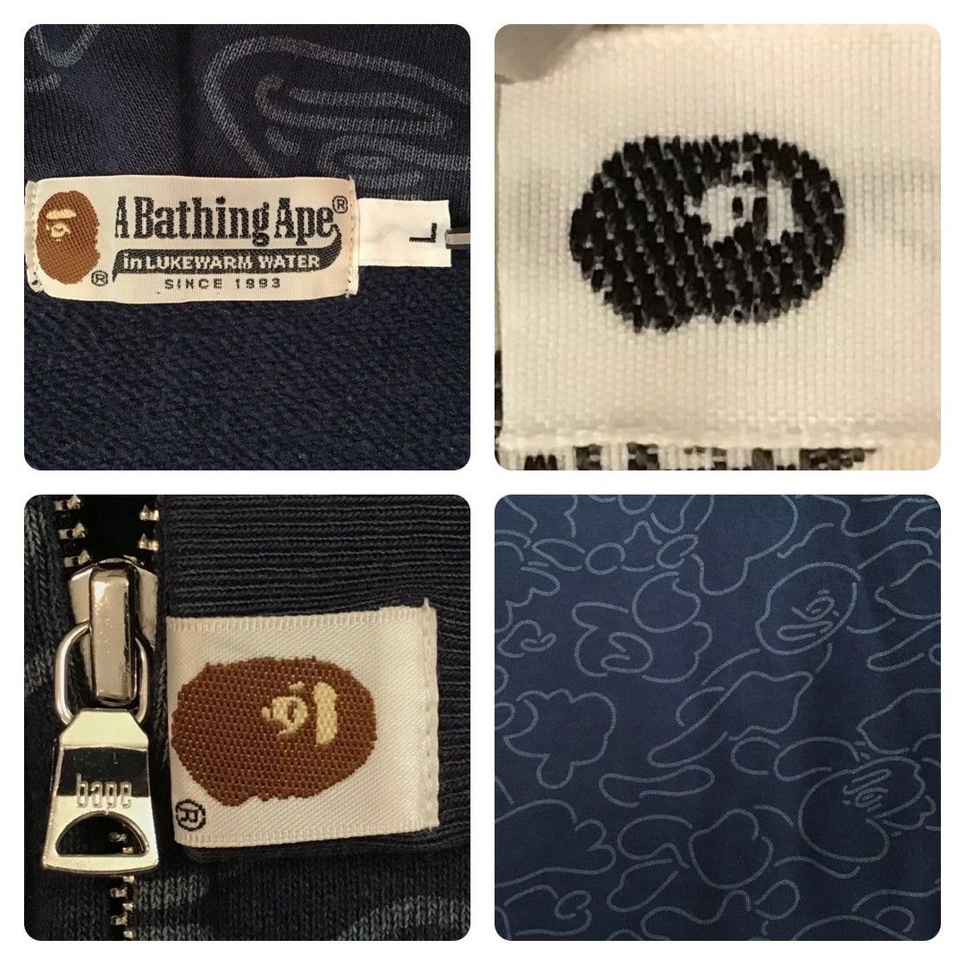 Bape × Nigo BAPE Neon camo full zip hoodie a bathing ape NIGO Size US L / EU 52-54 / 3 - 6 Thumbnail