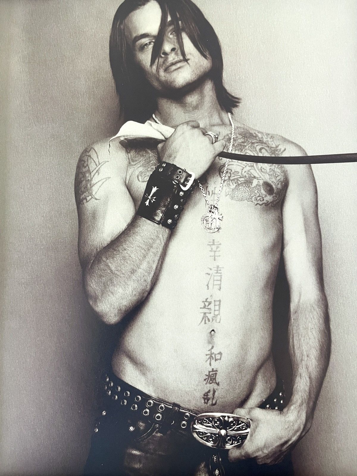 Chrome Hearts × Vintage Chrome Hearts vintage look photo Poster framed 9x11 Size ONE SIZE - 2 Thumbnail