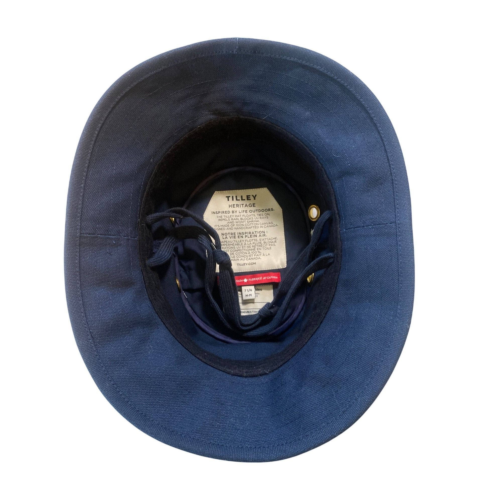 Tilley New Tilley T1 Iconic Bucket Hat Medium 7 1/4 New Navy Unisex Size ONE SIZE - 12 Thumbnail