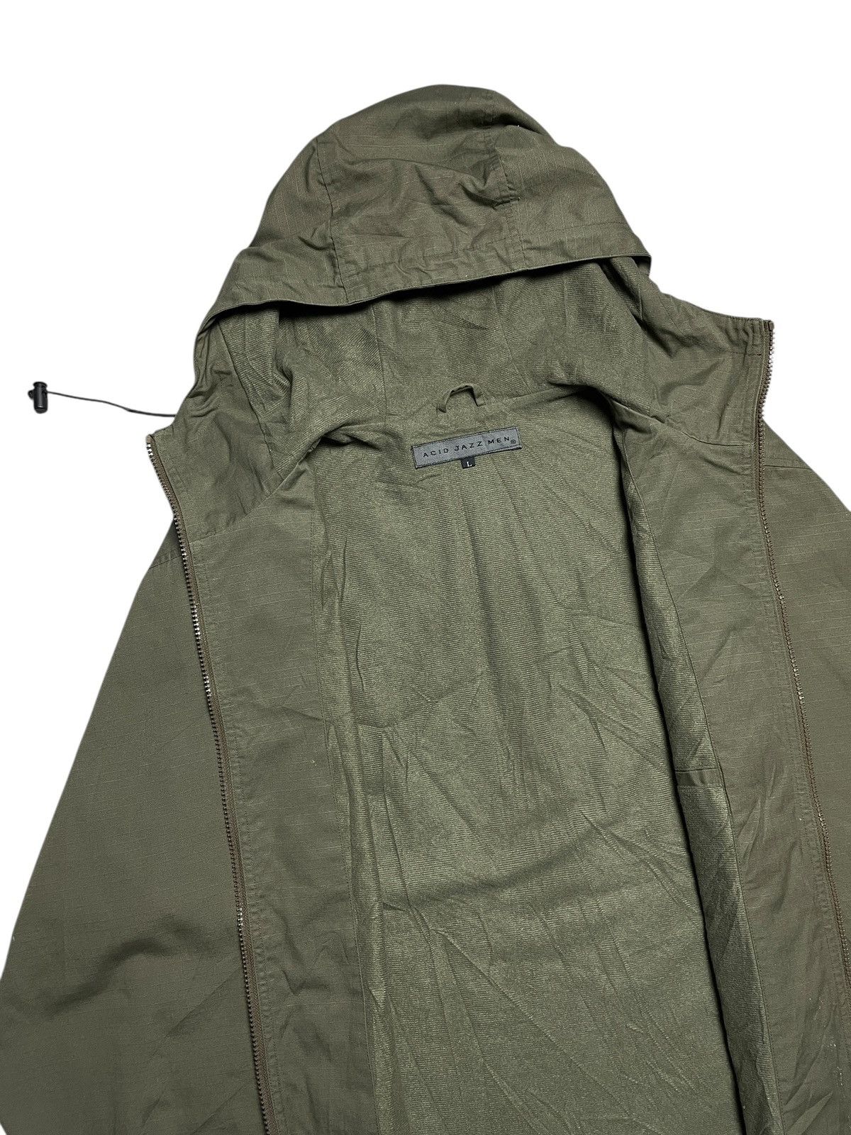 Japanese Brand 2000’s Acid Jazz Men - Survival Outdoor Jacket Size US L / EU 52-54 / 3 - 4 Thumbnail