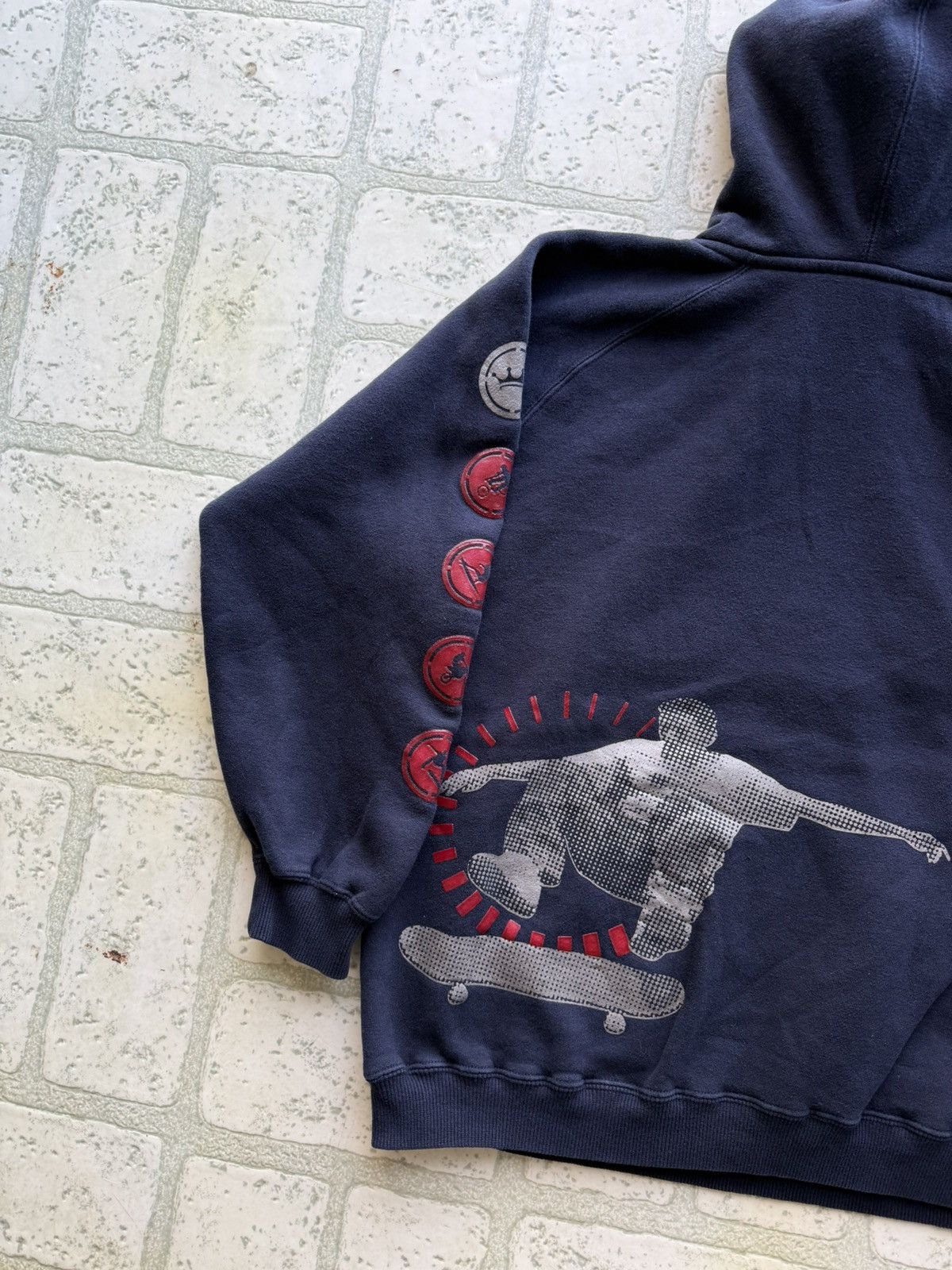 JNCO Vintage JNCO Y2K Skater Hoodie Sweatshirt Size US L / EU 52-54 / 3 - 5 Thumbnail