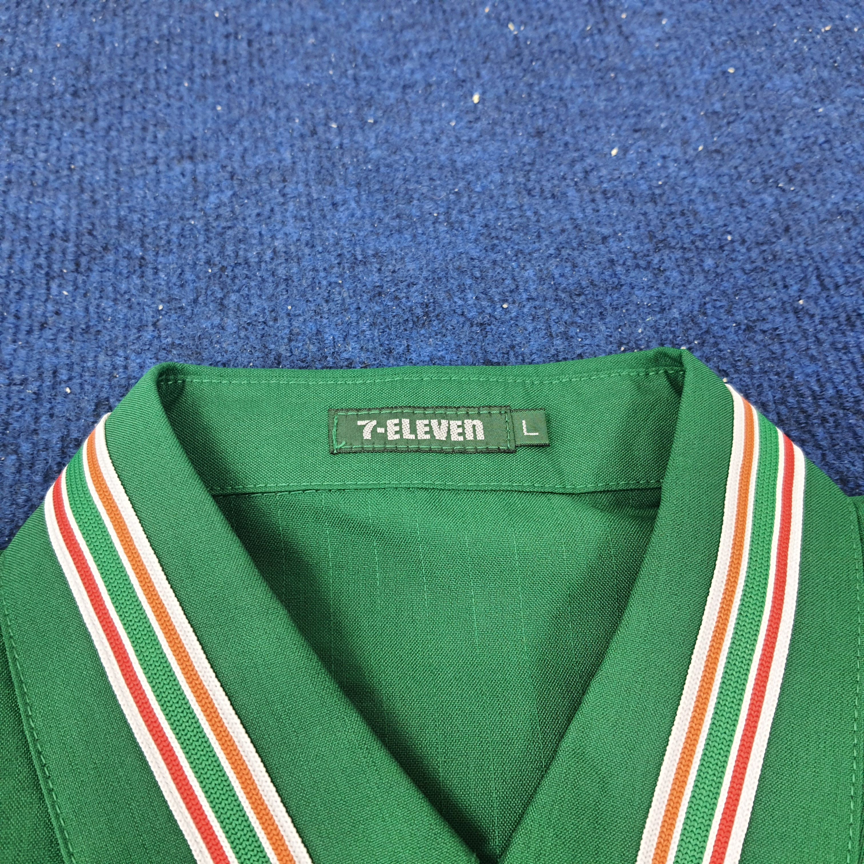 Japanese Brand × Vintage Vintage 7 Eleven Japan Staff Uniform Jacket C219N40 Size US M / EU 48-50 / 2 - 5 Thumbnail