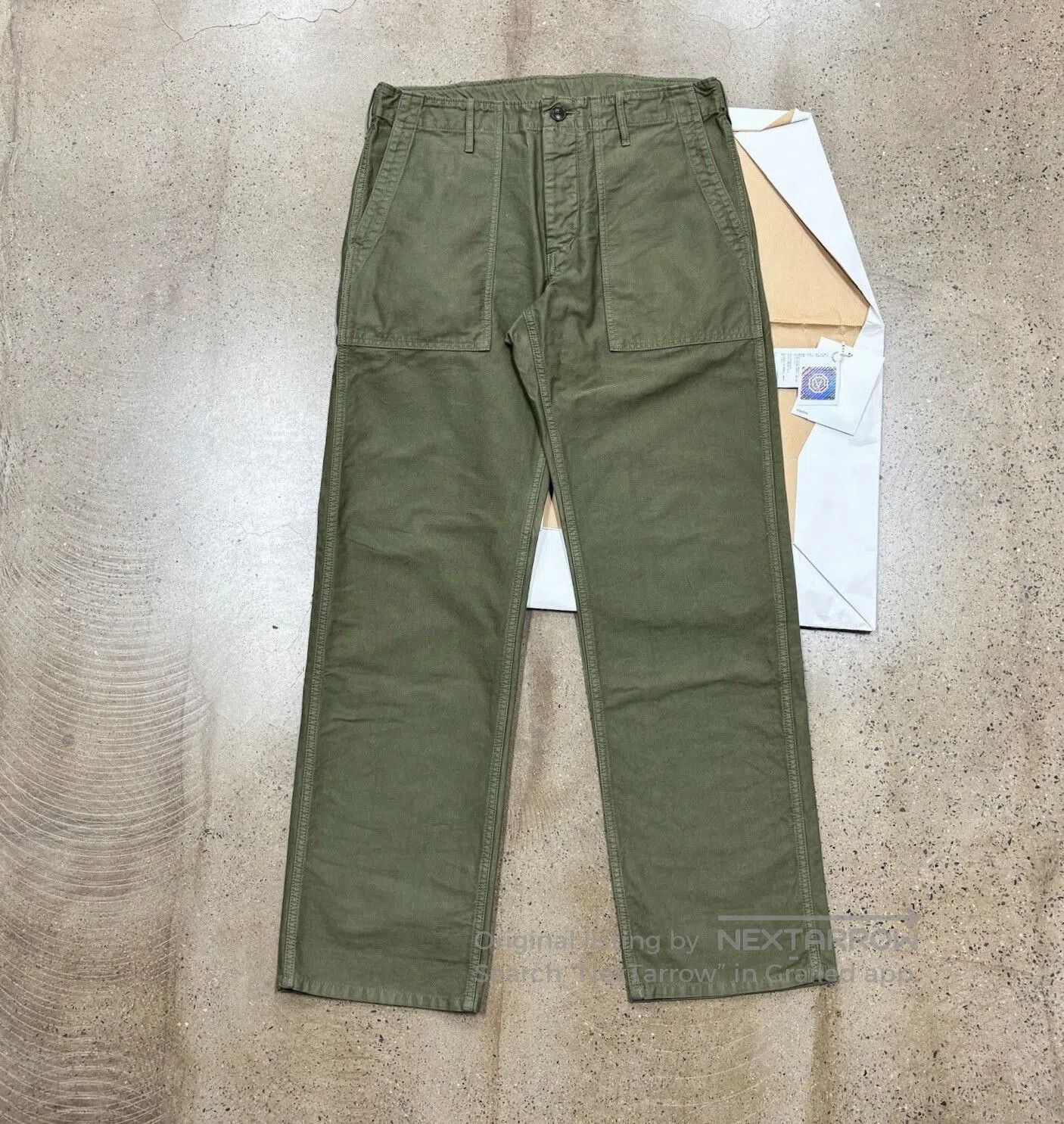 Visvim Visvim Drill Mil Pants Military Style. Size US 28 / EU 44 - 1 Thumbnail