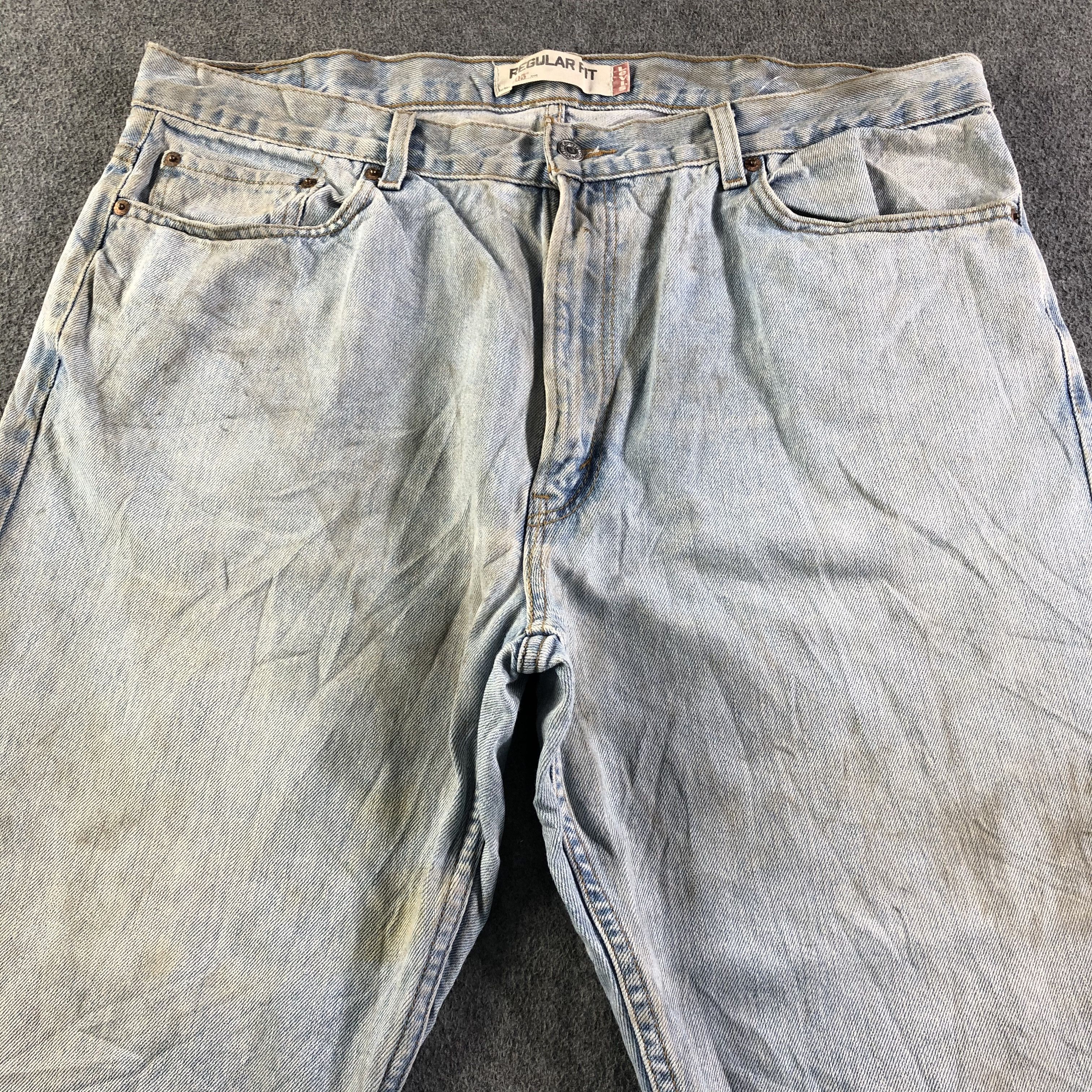 Levi's Vintage Light Wash Levis 505 Jeans-J4135 Size US 40 / EU 56 - 3 Thumbnail