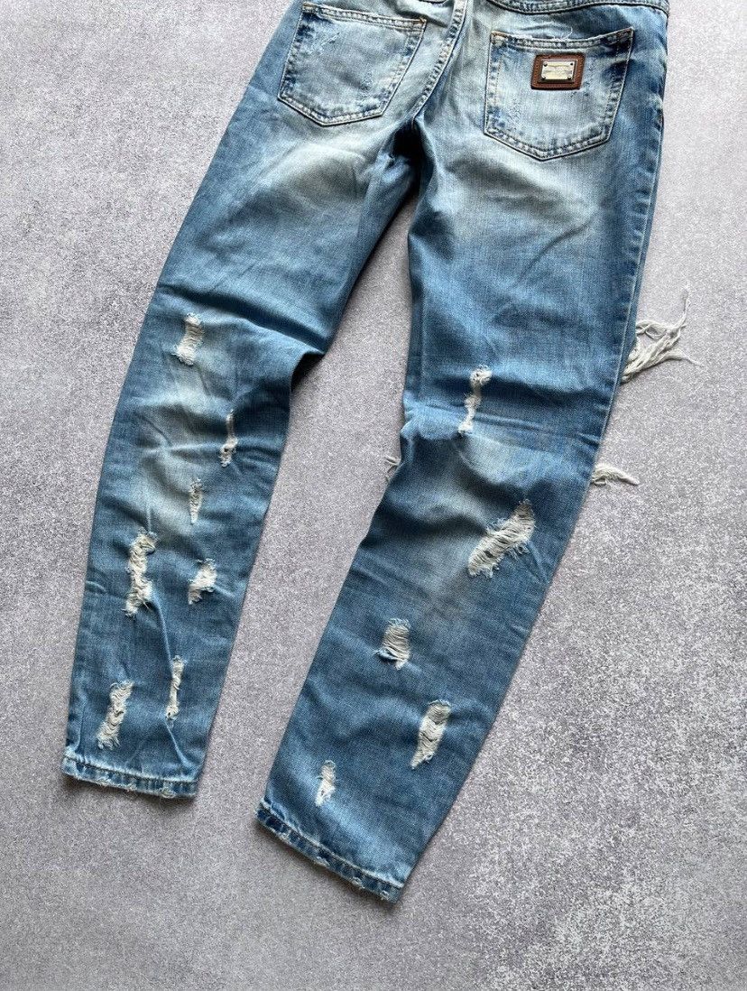 Dolce & Gabbana Vintage Dolce&Gabbana Distressed Baggy Jeans 26 Size US 26 / EU 42 - 6 Thumbnail