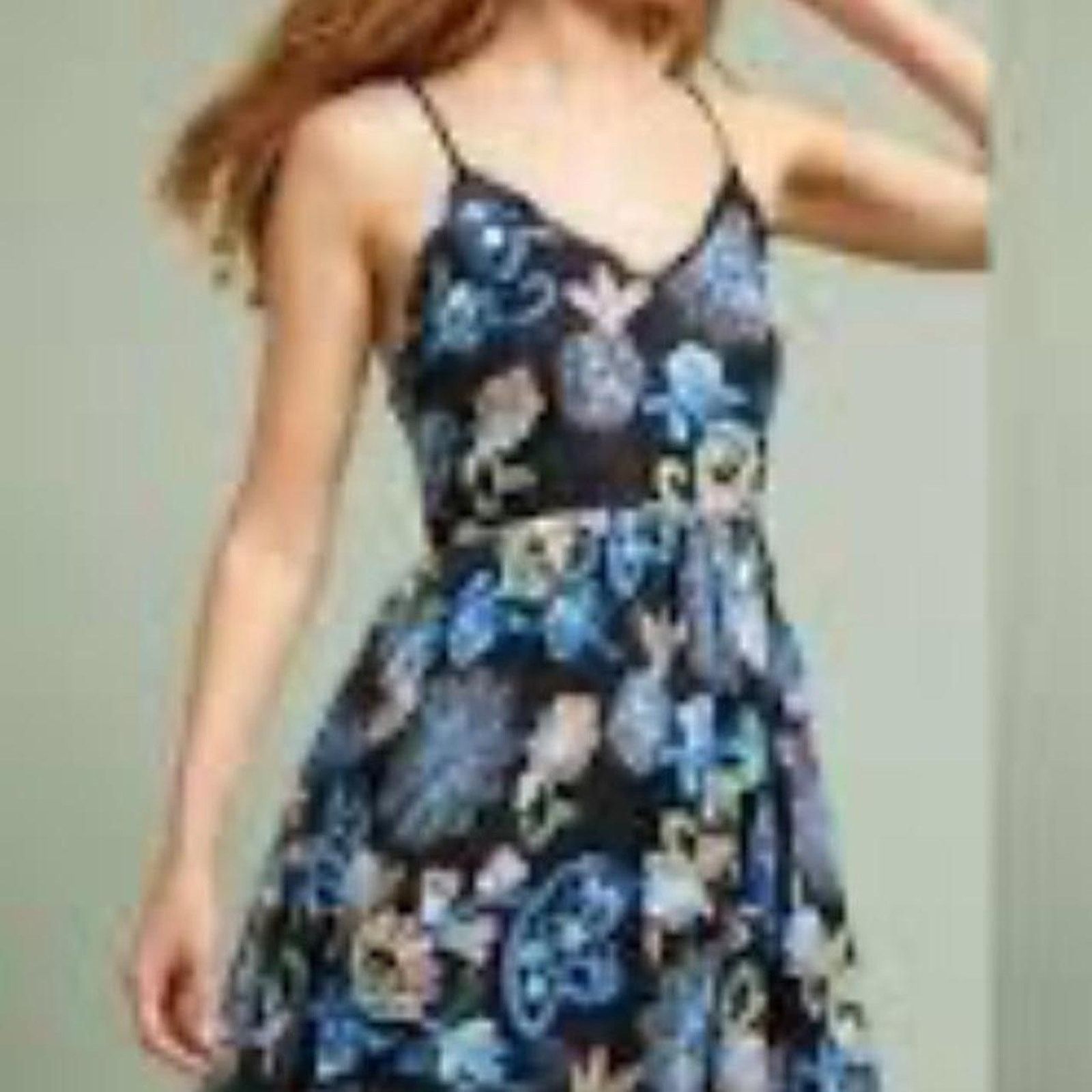 Anthropologie Middie - flower dress- Anthropologie designer Size XS / US 0-2 / IT 36-38 - 4 Thumbnail