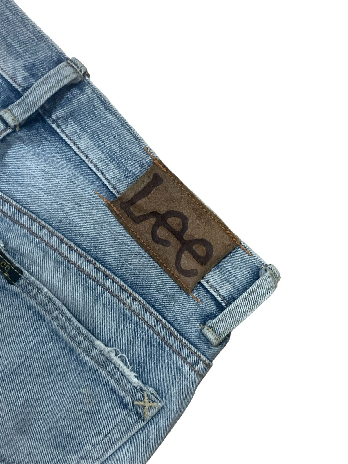 Lee Vintage 90s Lee Cowboy Rider Sanforized Boro Sishoko Jeans Size US 29 - 10 Thumbnail