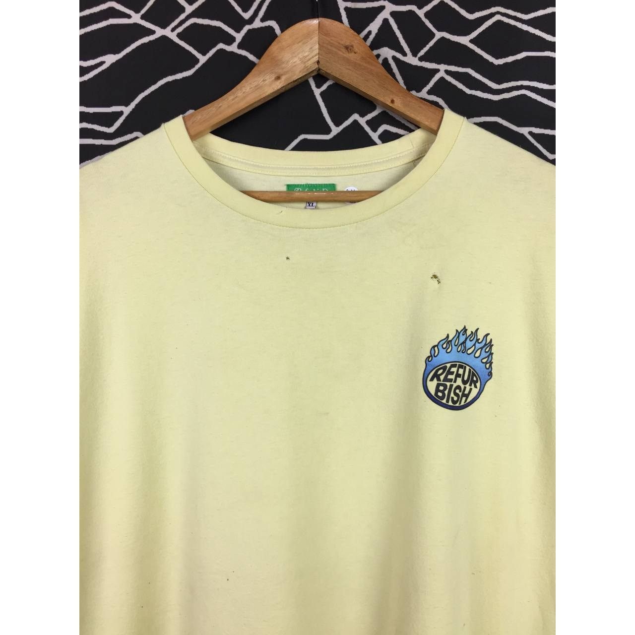Japanese Brand × Vintage Refurbish Skateboards Club Los Angeles Flame Slave Tee Size US XL / EU 56 / 4 - 8 Thumbnail