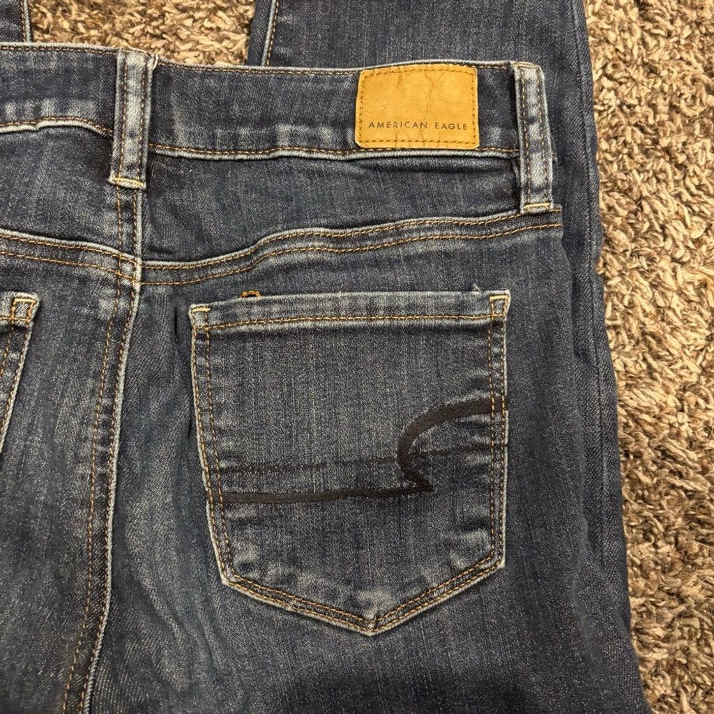 American Eagle Outfitters American Eagle Outfitters Women's Jegging Jeans Size 27" / US 4 / IT 40 - 2 Thumbnail