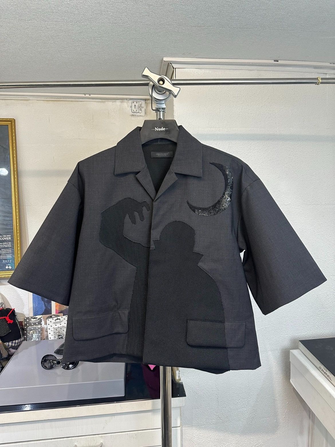 image of Undercover 20Ss Vampire Shortcut Blazer in Black, Men's (Size Medium)