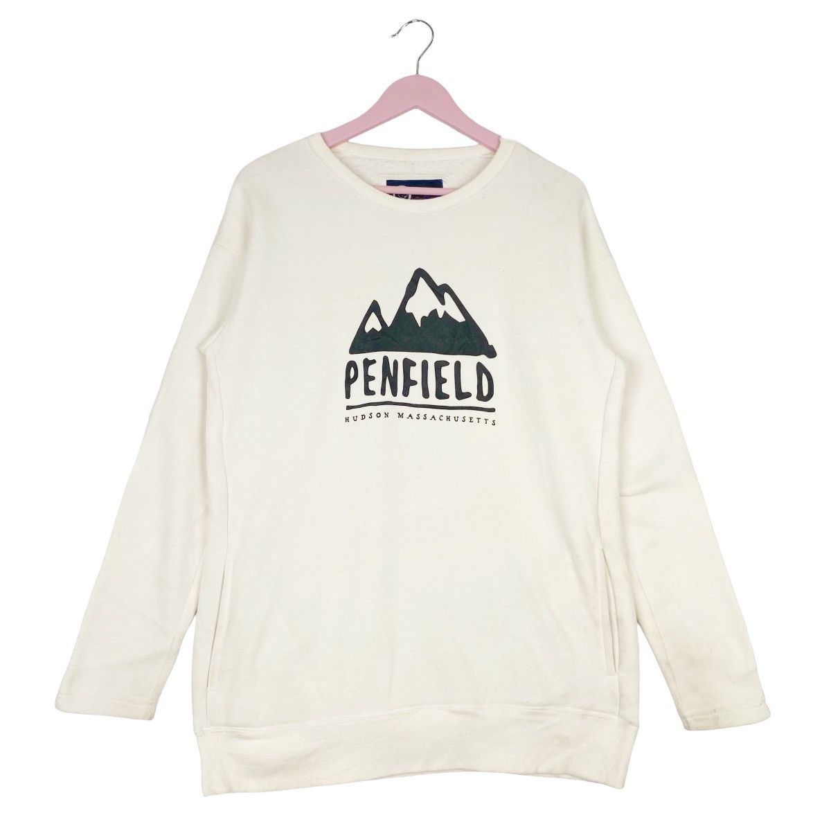Penfield × Vintage Vintage Penfield Printed Crewneck Sweatshirt White Size US M / EU 48-50 / 2 - 1 Thumbnail