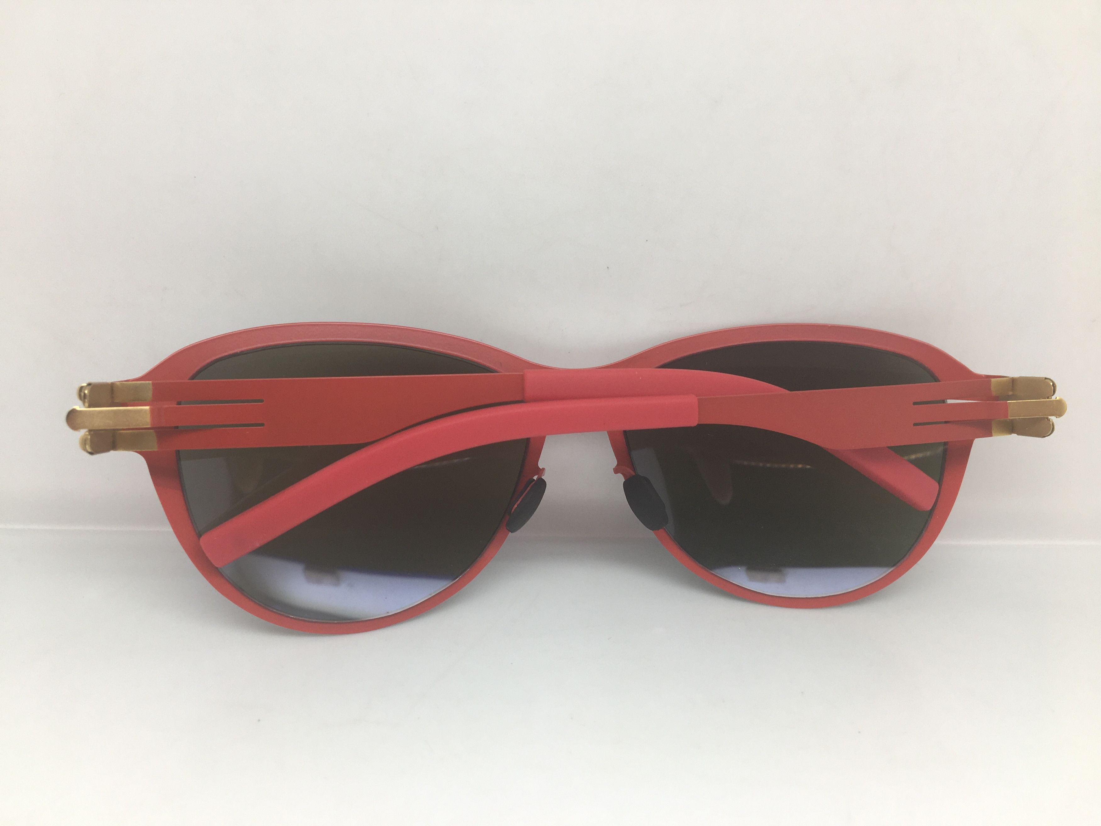 Other Red Gold Alloy Sunglasses Frame Size ONE SIZE - 7 Thumbnail