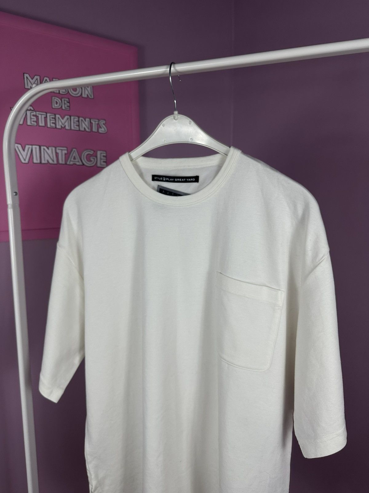 TROVE Active Trove Japan T Shirt Tee Short Sleeve White Pocket Size US M / EU 48-50 / 2 - 7 Thumbnail