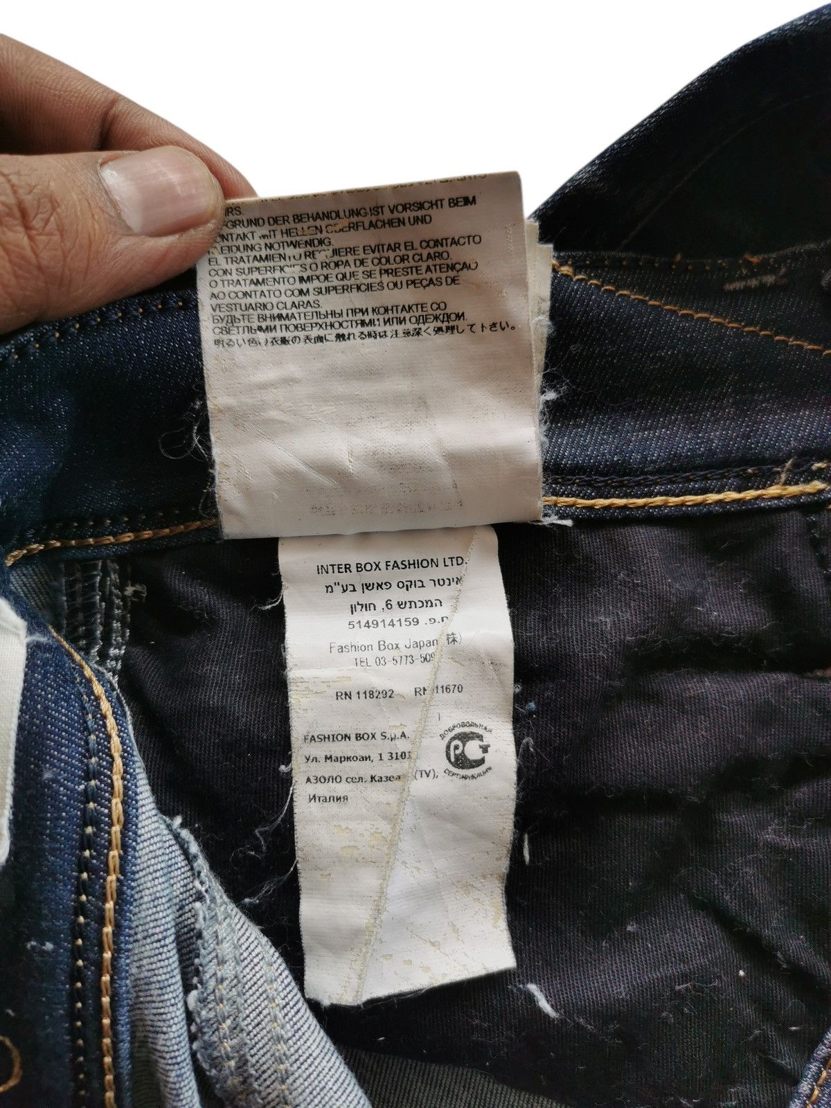 Replay Replay Anbass Slim Skinny Jeans - Italian Denim Size US 28 / EU 44 - 15 Thumbnail