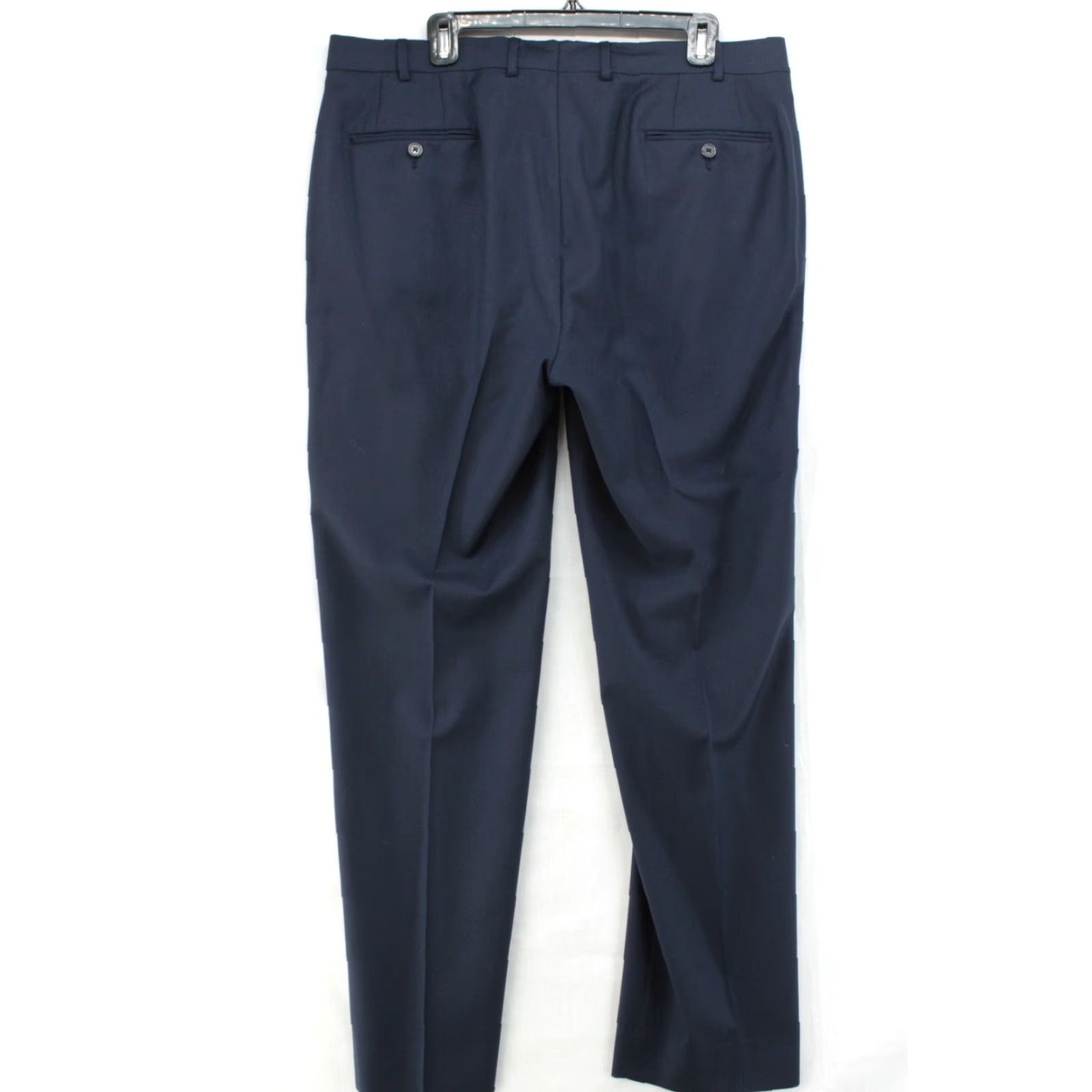 Ralph Lauren VINTAGE Lauren Ralph Lauren Black Label Dress Pants Men 36x31 Blue Wool Blend Preppy Dress Pants Mens 36x31 Blue Wool Blend Preppy Size US 36 / EU 52 - 4 Thumbnail