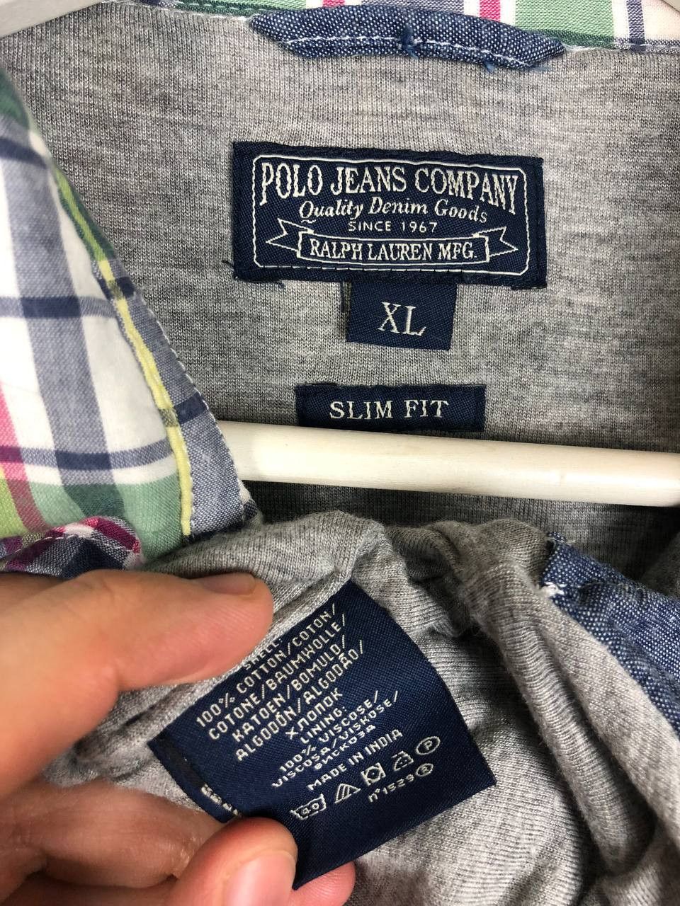 Polo Ralph Lauren Polo Jeans Company Ralph Lauren Check Shirt size XL Size US XL / EU 56 / 4 - 9 Thumbnail