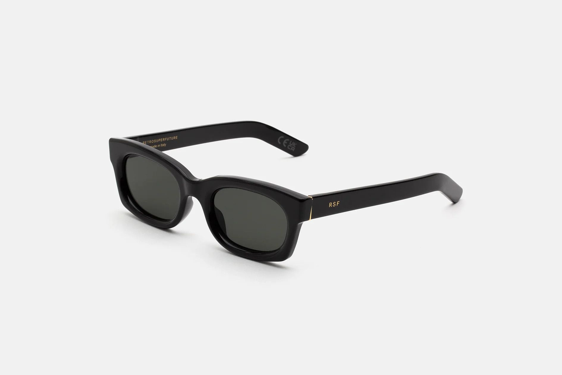 Retrosuperfuture RetroSuperFuture Ambos Sunglasses - Black Size ONE SIZE - 2 Thumbnail