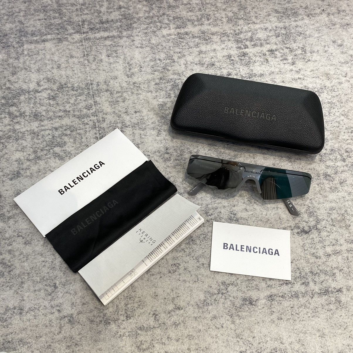 Balenciaga BALENCIAGA BB0003S 011 GRAY SILVER Size ONE SIZE - 4 Thumbnail