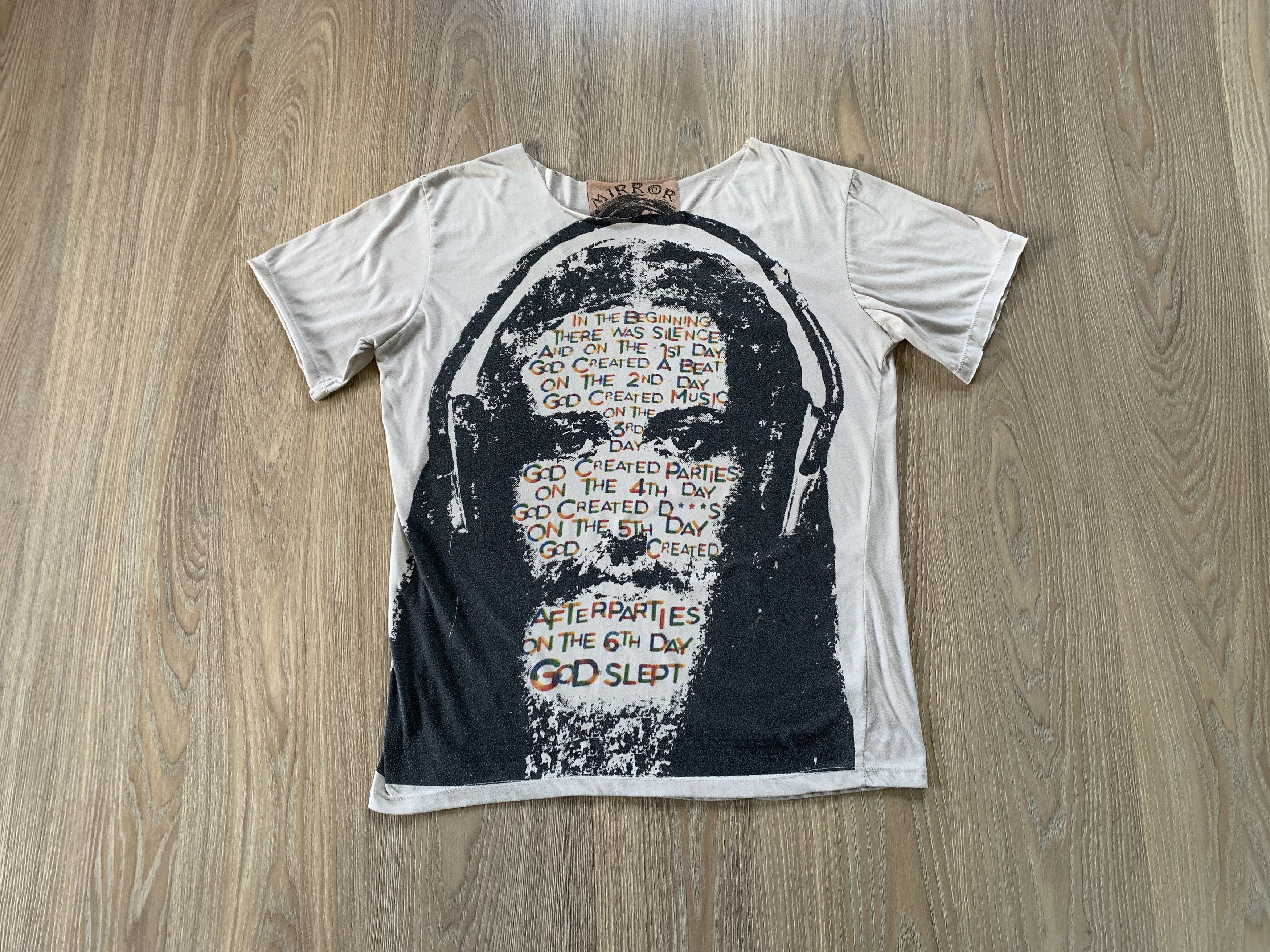 Vintage Vintage Mirror Printed T-Shirt Size US M / EU 48-50 / 2 - 1 Thumbnail