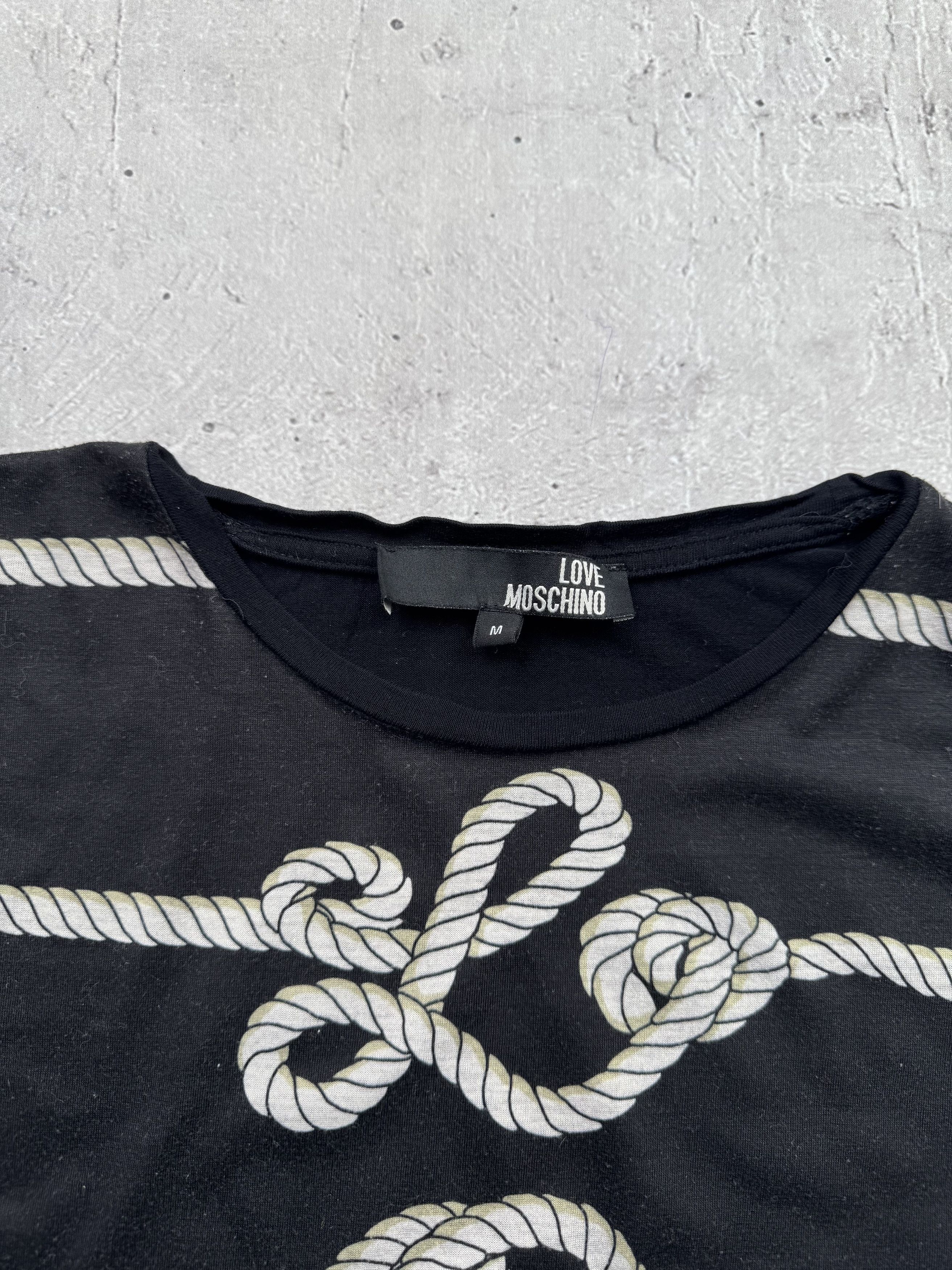 Moschino × Vintage Moschino Vintage Printed T-Shirt Size M / US 6-8 / IT 42-44 - 4 Thumbnail