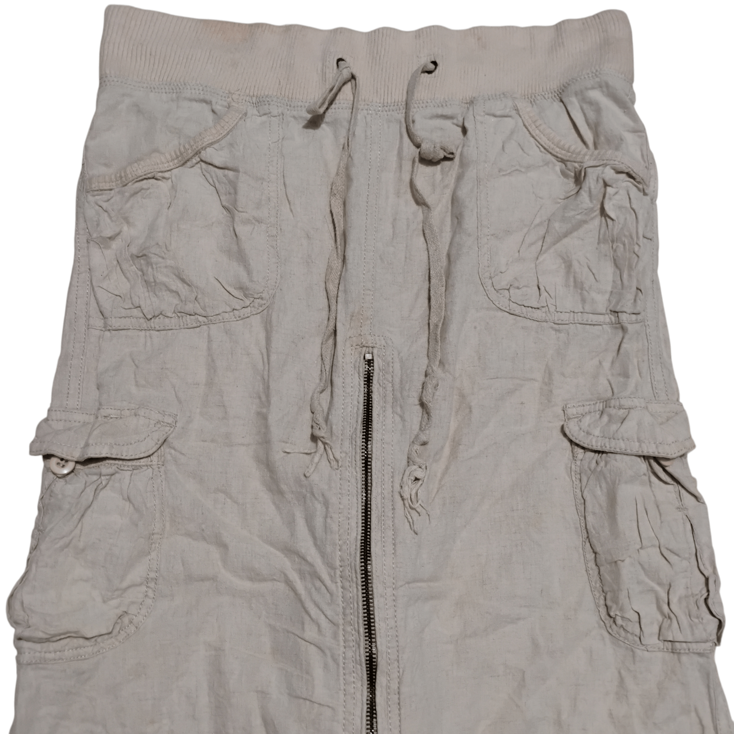 GOA G.O.A Military Multi Zipper Cargo Skrits Size 30" / US 8 / IT 44 - 3 Thumbnail