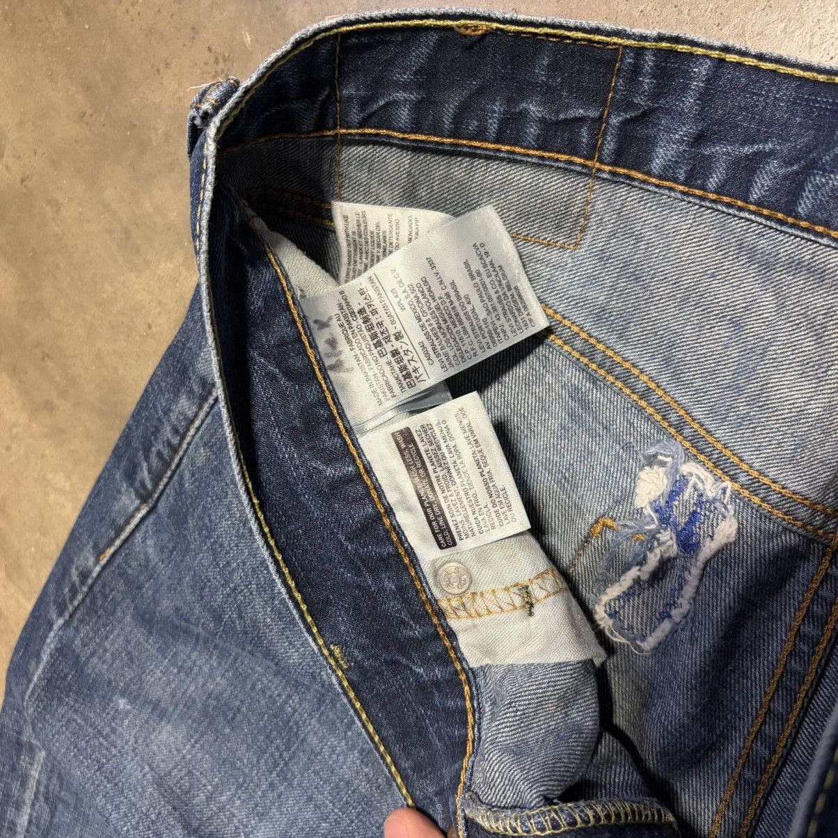 Levi's Vintage Levis 527 Low Rise Bootcut Denim Jeans Grunge Punk Size US 30 / EU 46 - 14 Thumbnail