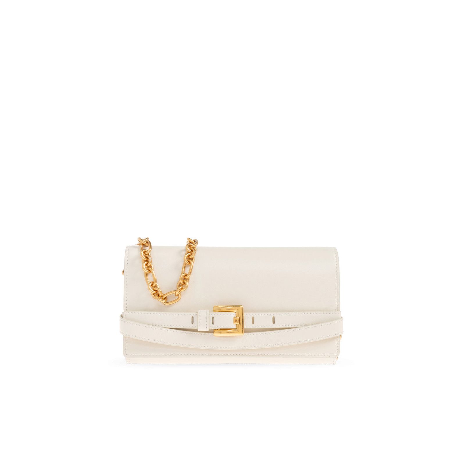 Balmain BALMAIN Shuffle Ivory Chain Wallet Bag New Size ONE SIZE - 1 Thumbnail