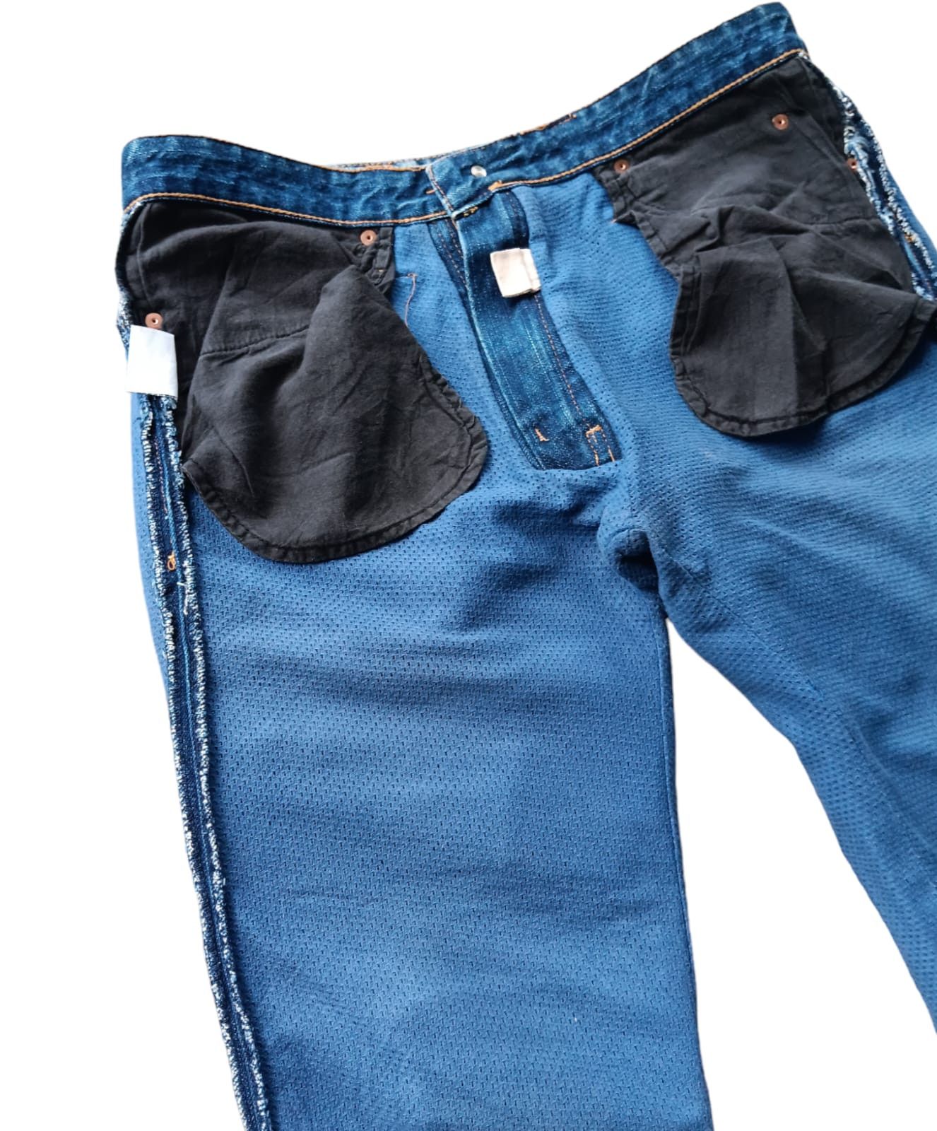 If Six Was Nine Double layered Tough jeans Smith distressed vintage jeans Size US 32 / EU 48 - 9 Thumbnail
