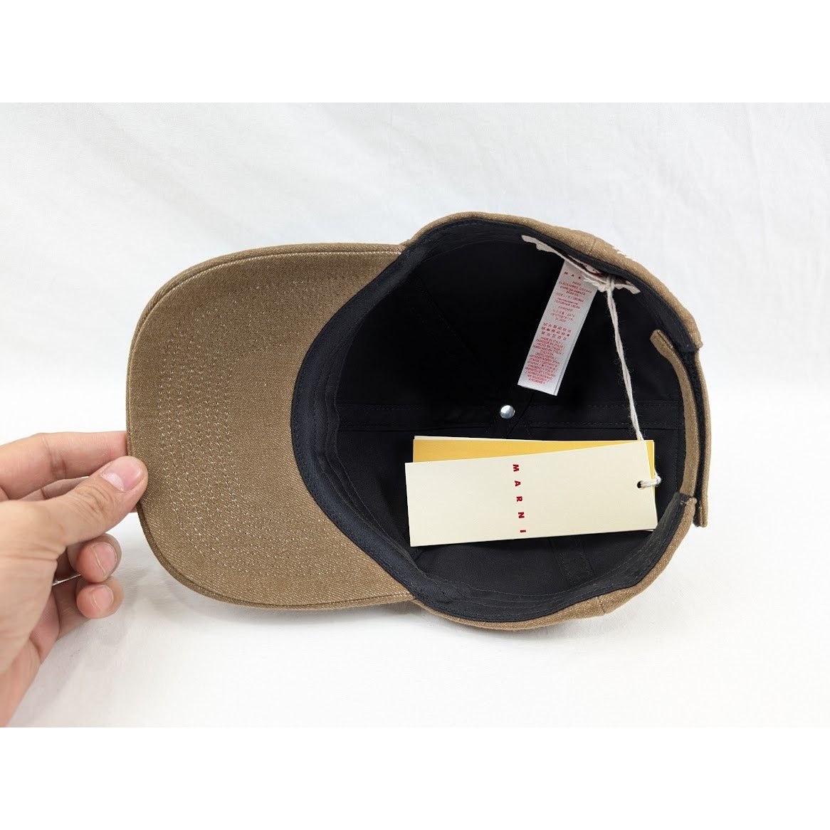 Marni o1rshd1 Q:2 / Size: L / Lightweight Colored Denim Cap / Hat Size ONE SIZE - 16 Thumbnail