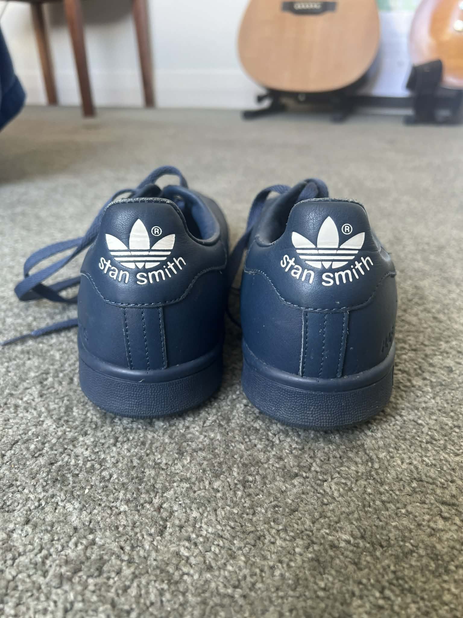 Adidas × Raf Simons Raf Simons x Adidas Stan Smith Navy Blue Size US 9 / EU 42 - 6 Thumbnail