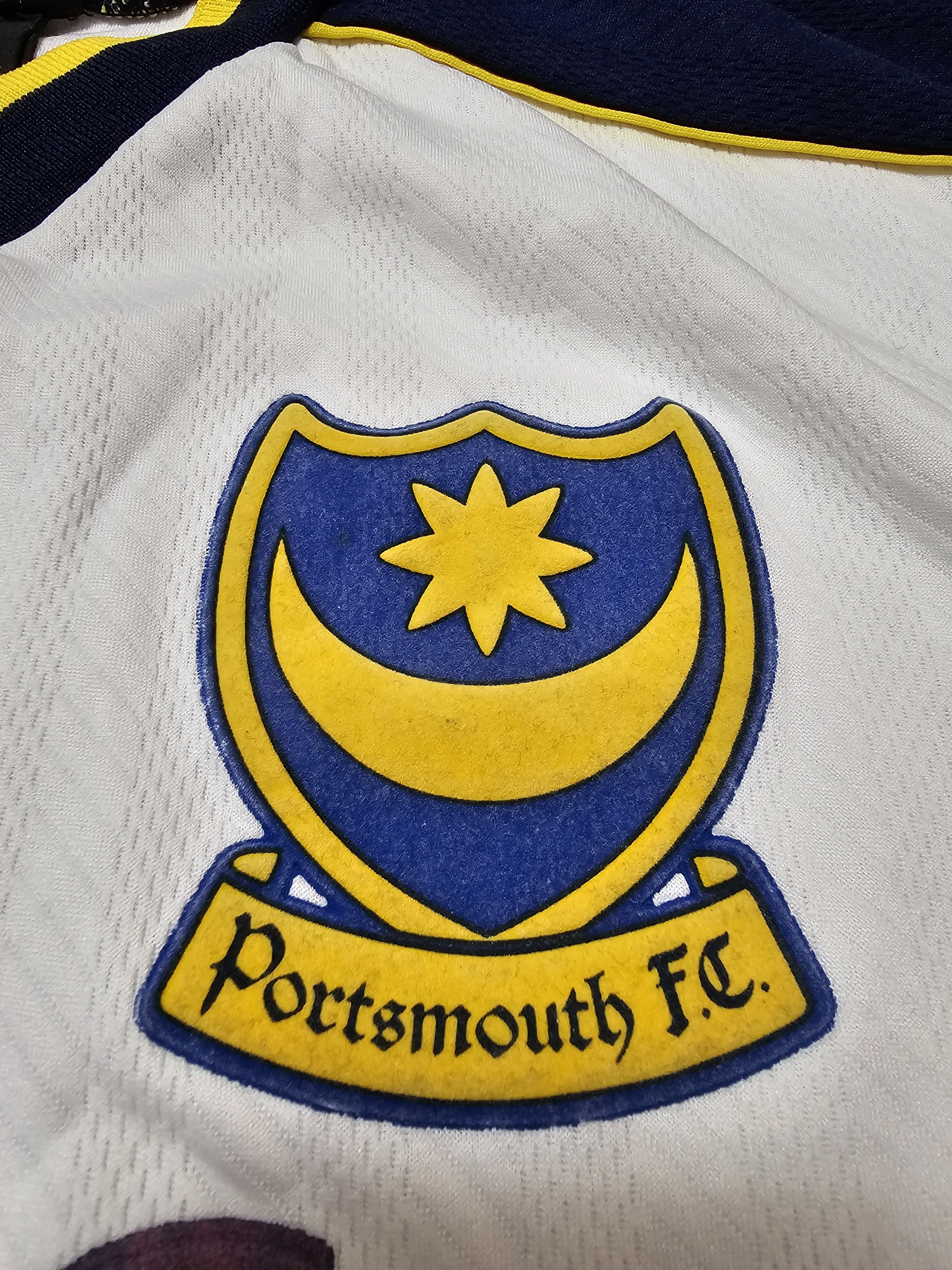 All Sport × Vintage PORTSMOUTH 1998 1999 THIRD FOOTBALL SHIRT SOCCER JERSEY Size US L / EU 52-54 / 3 - 4 Thumbnail